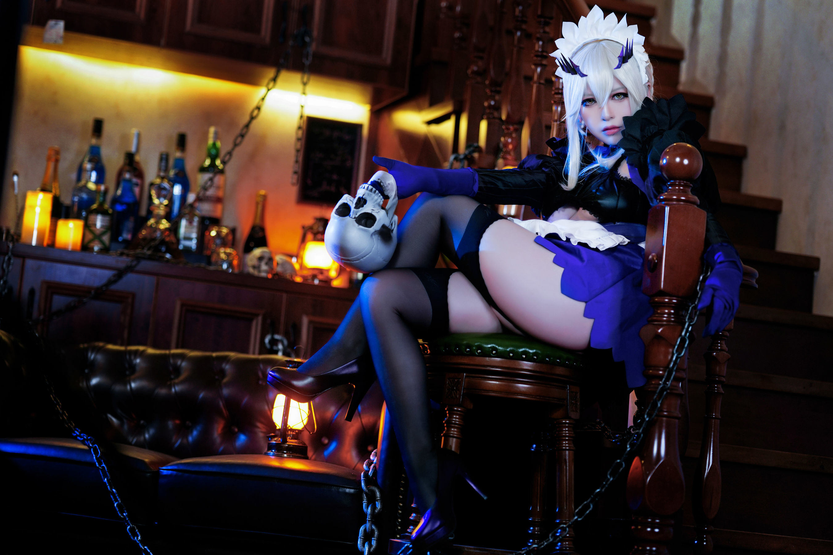 Ban Ban Zi Lancer Alter Maid Cosplay Photos