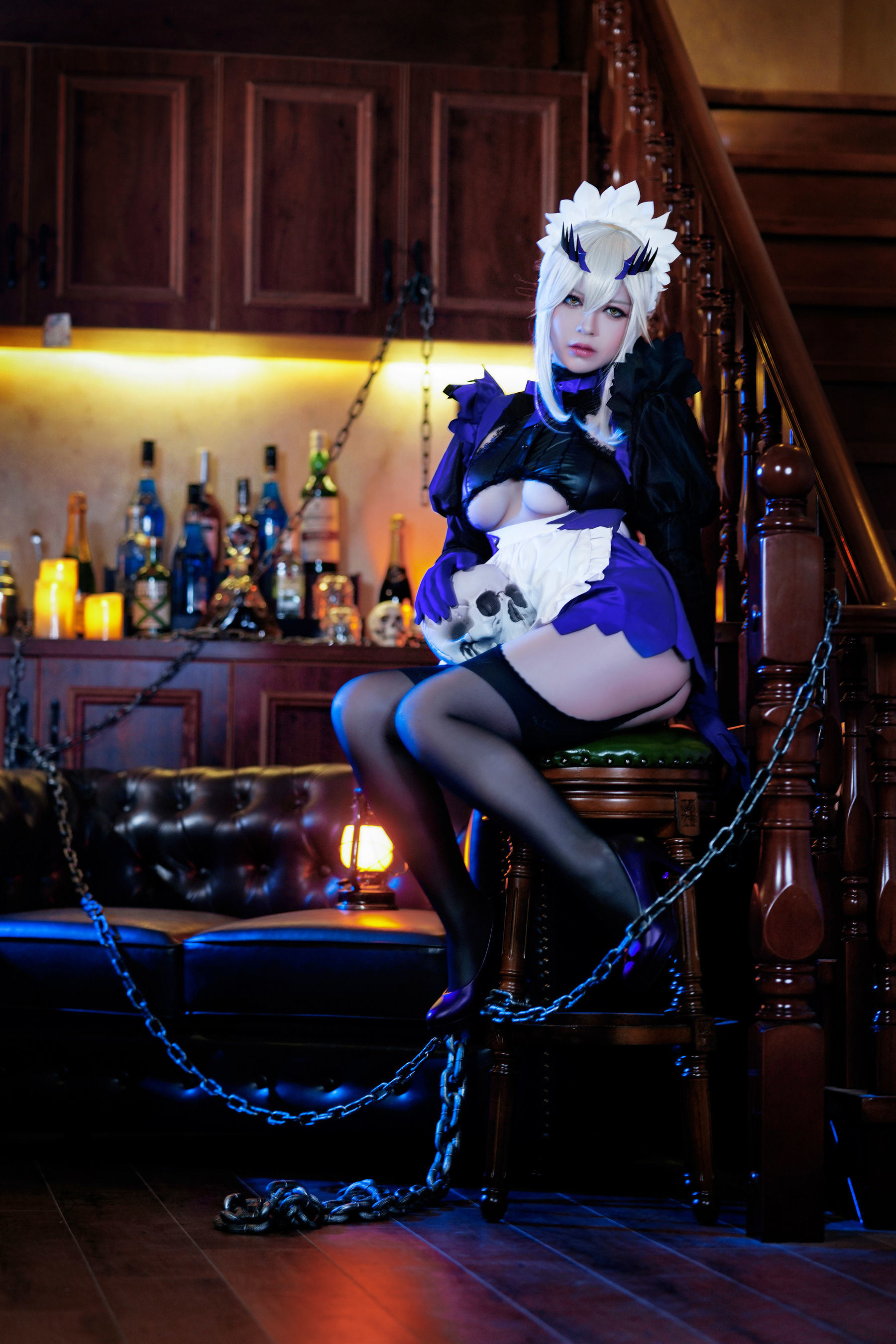 半半子 LancerAlter Maid 女仆写真