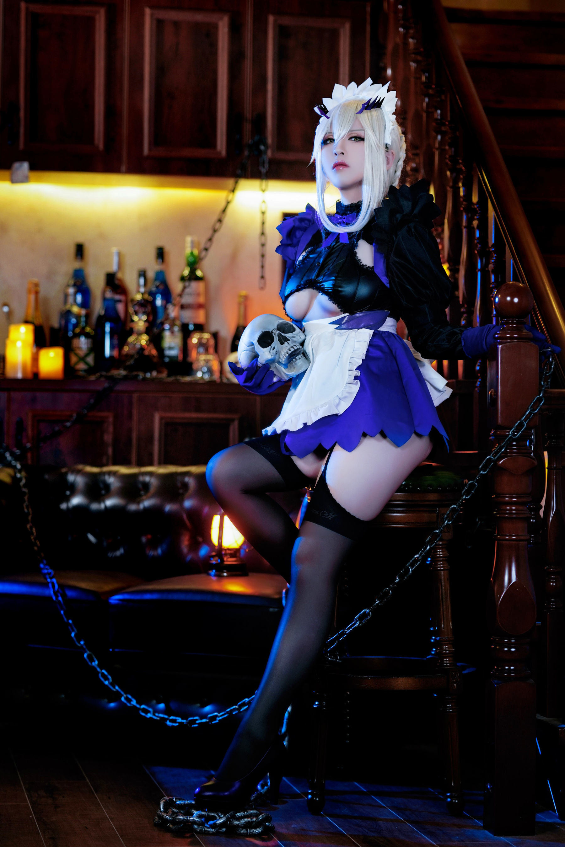 半半子 LancerAlter Maid 女仆写真