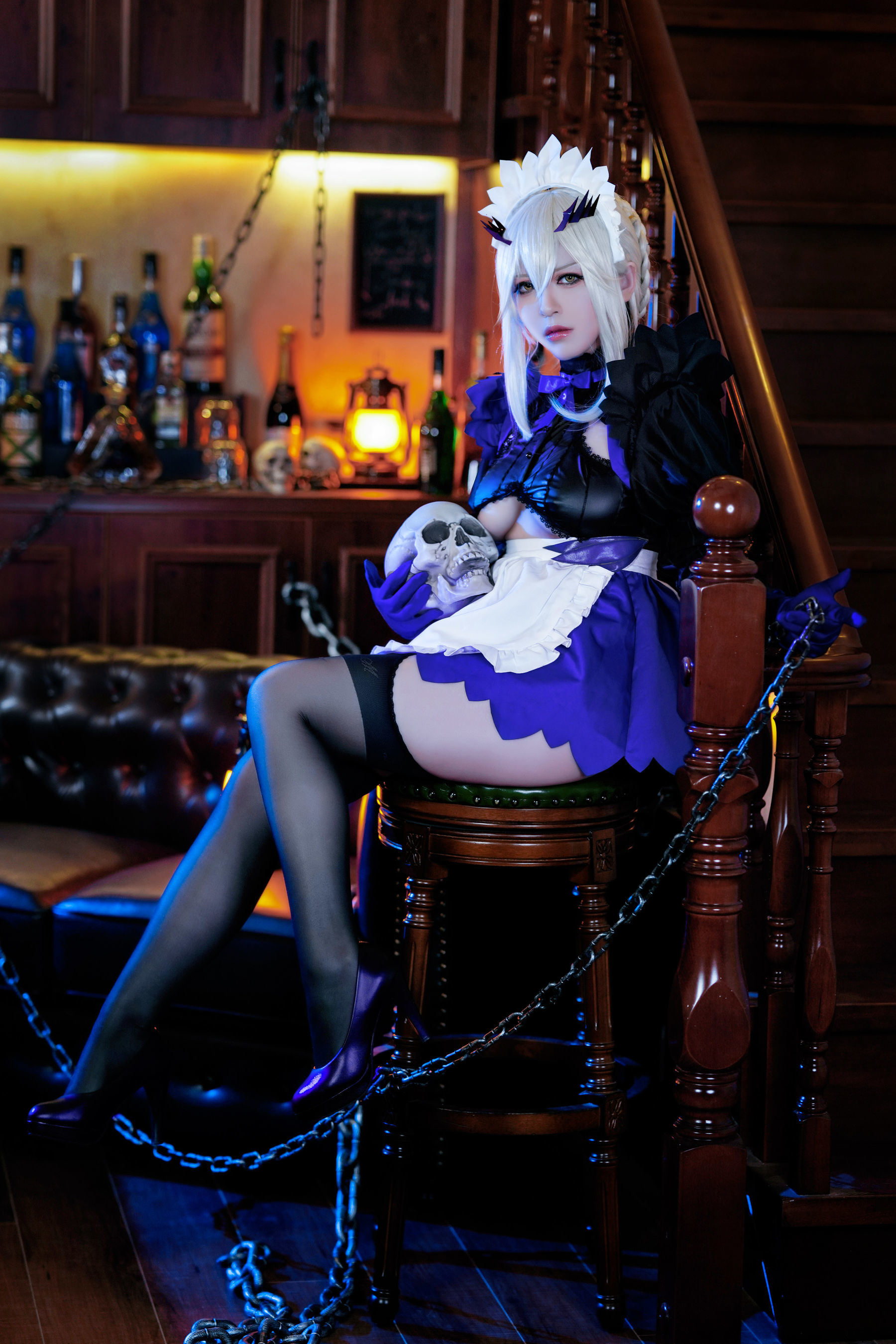 半半子 LancerAlter Maid 女仆写真
