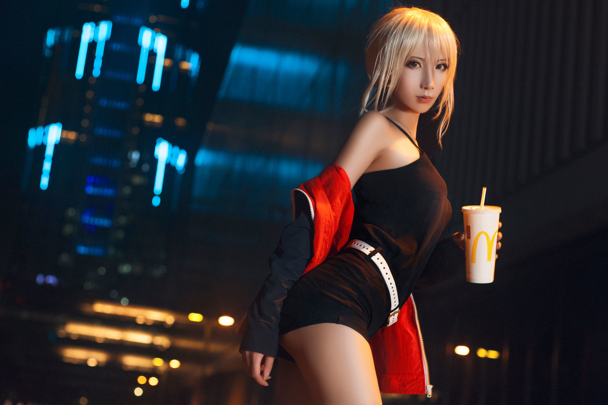 Net Red COSER Photobook] Bán Bán Zi & Soso Sophia - Jeanne Đen 2