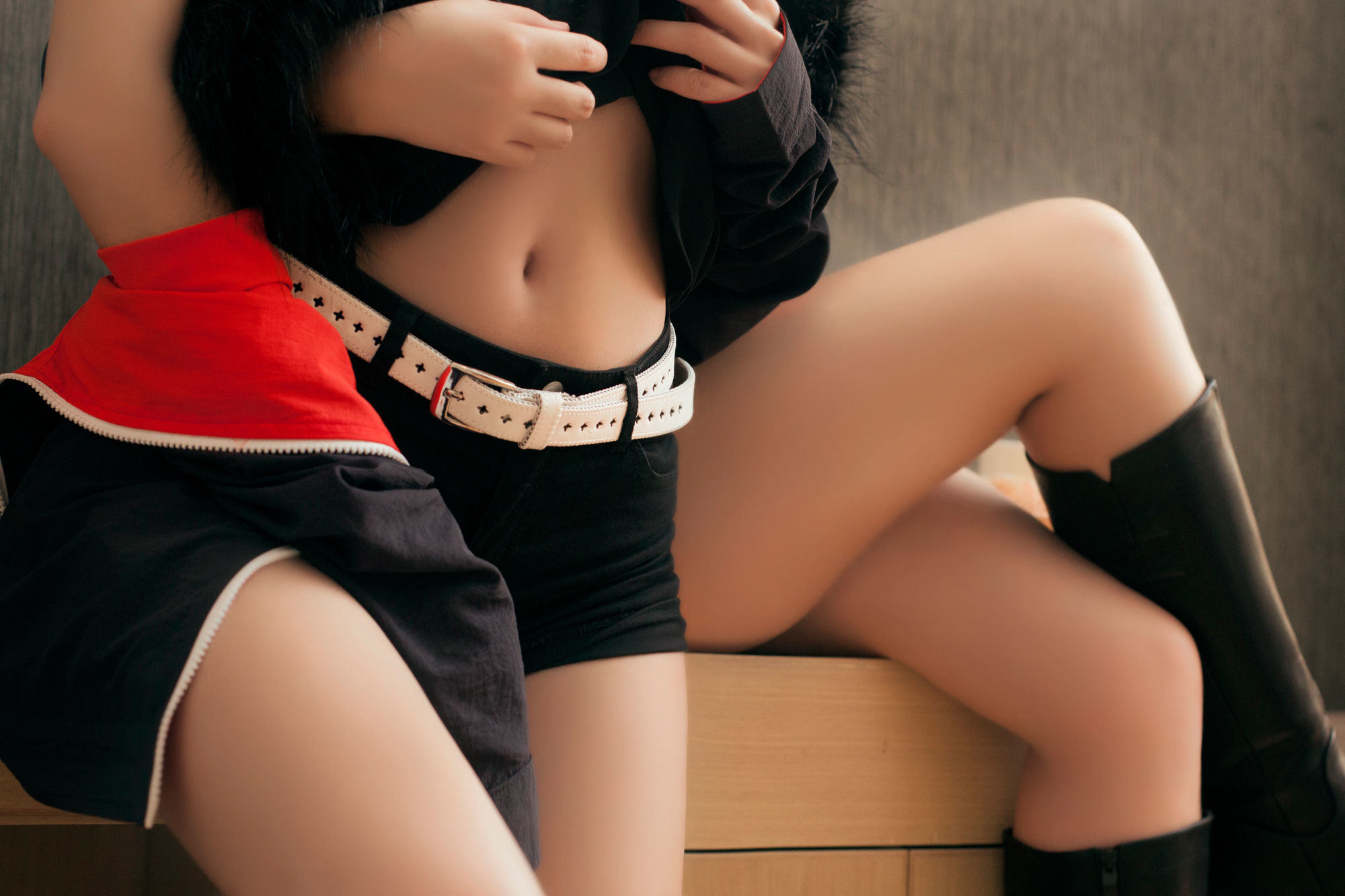 Internet Celebrity Coser Photo Book] Ban Ban Zi & Suo Suo Sophia - Black Zhen 2