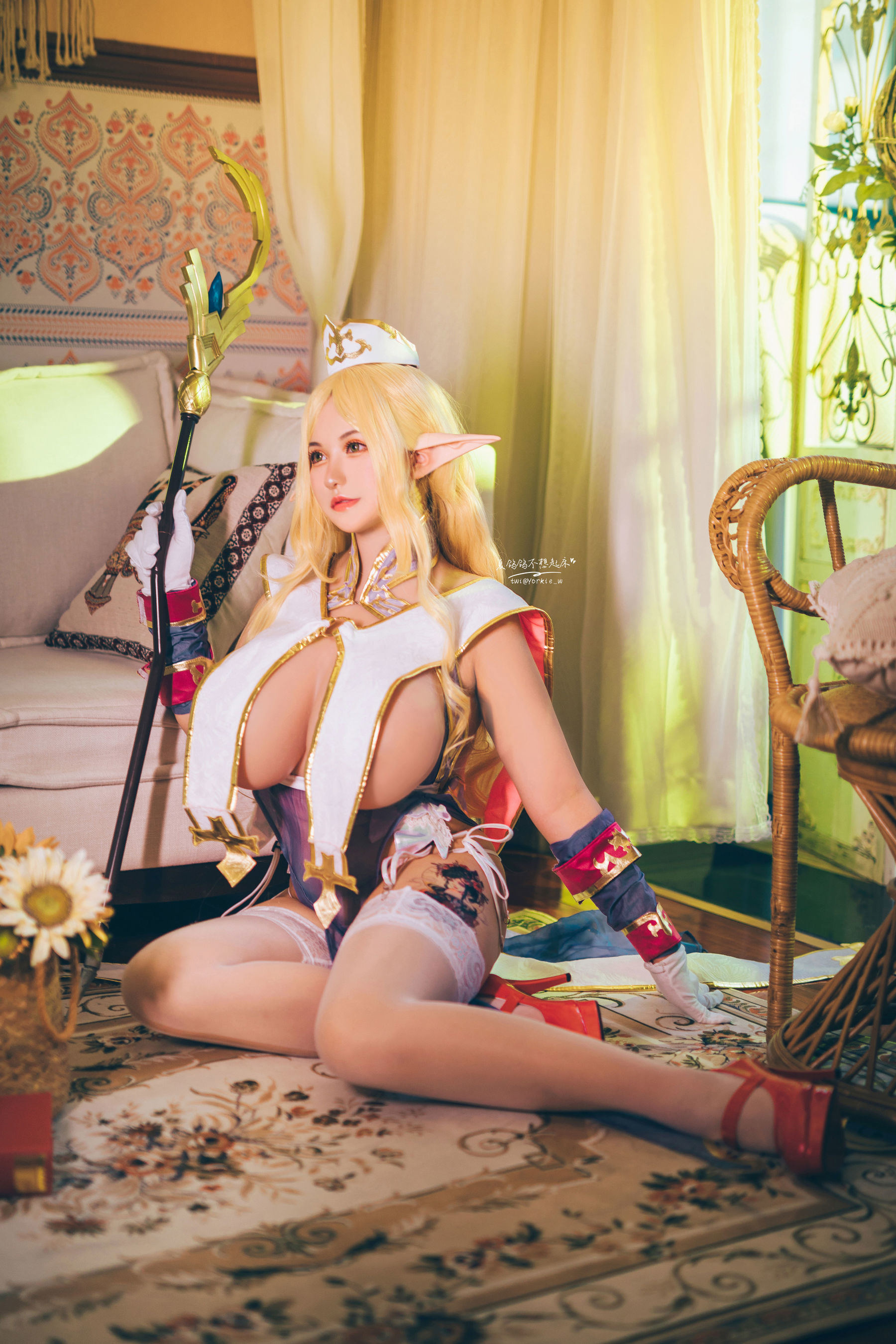 Ảnh Tập Coser Người Nổi Tiếng] Hạ Gô Gô Không Muốn Dậy - Làng Tiên Priscilla