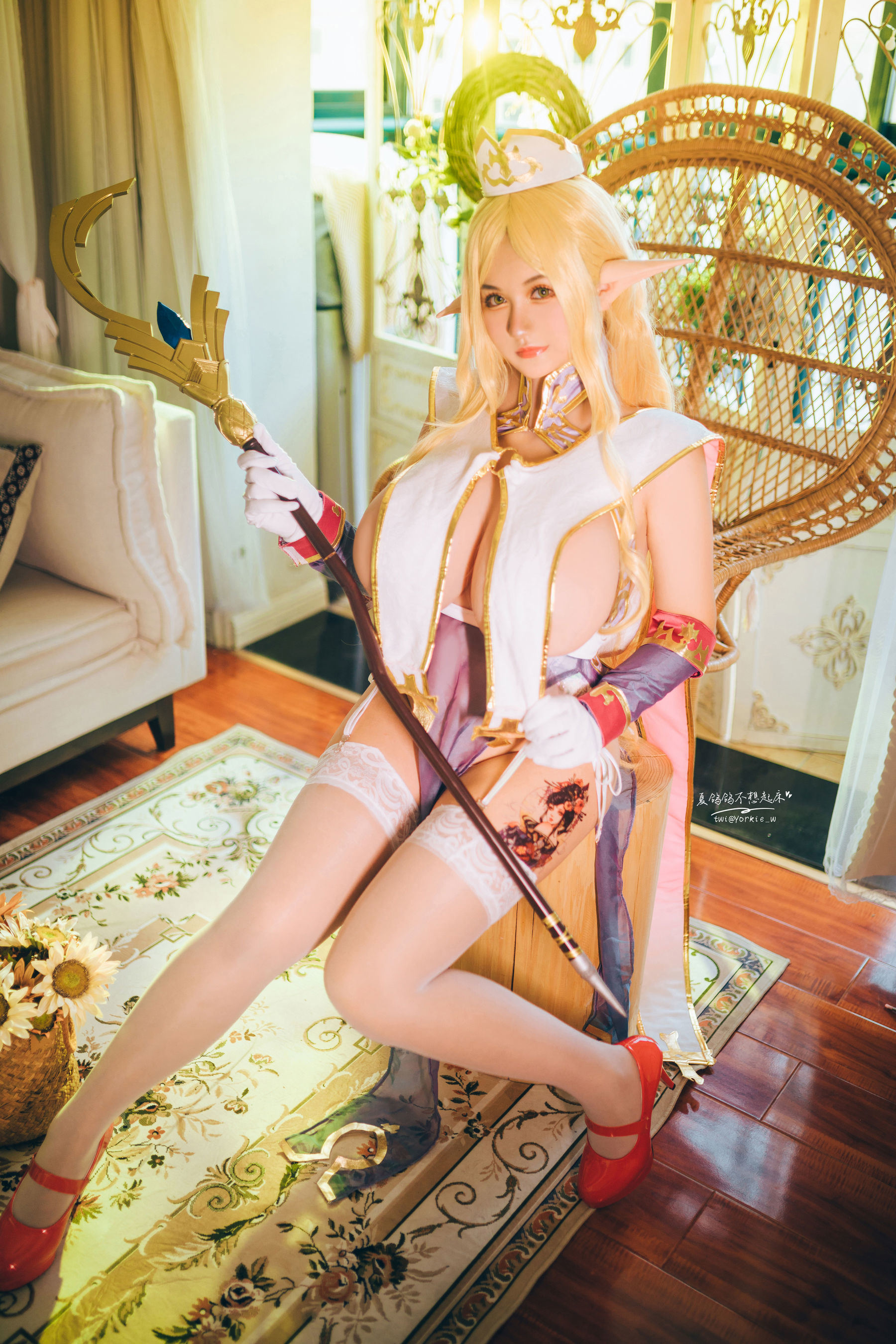 Ảnh Tập Coser Người Nổi Tiếng] Hạ Gô Gô Không Muốn Dậy - Làng Tiên Priscilla