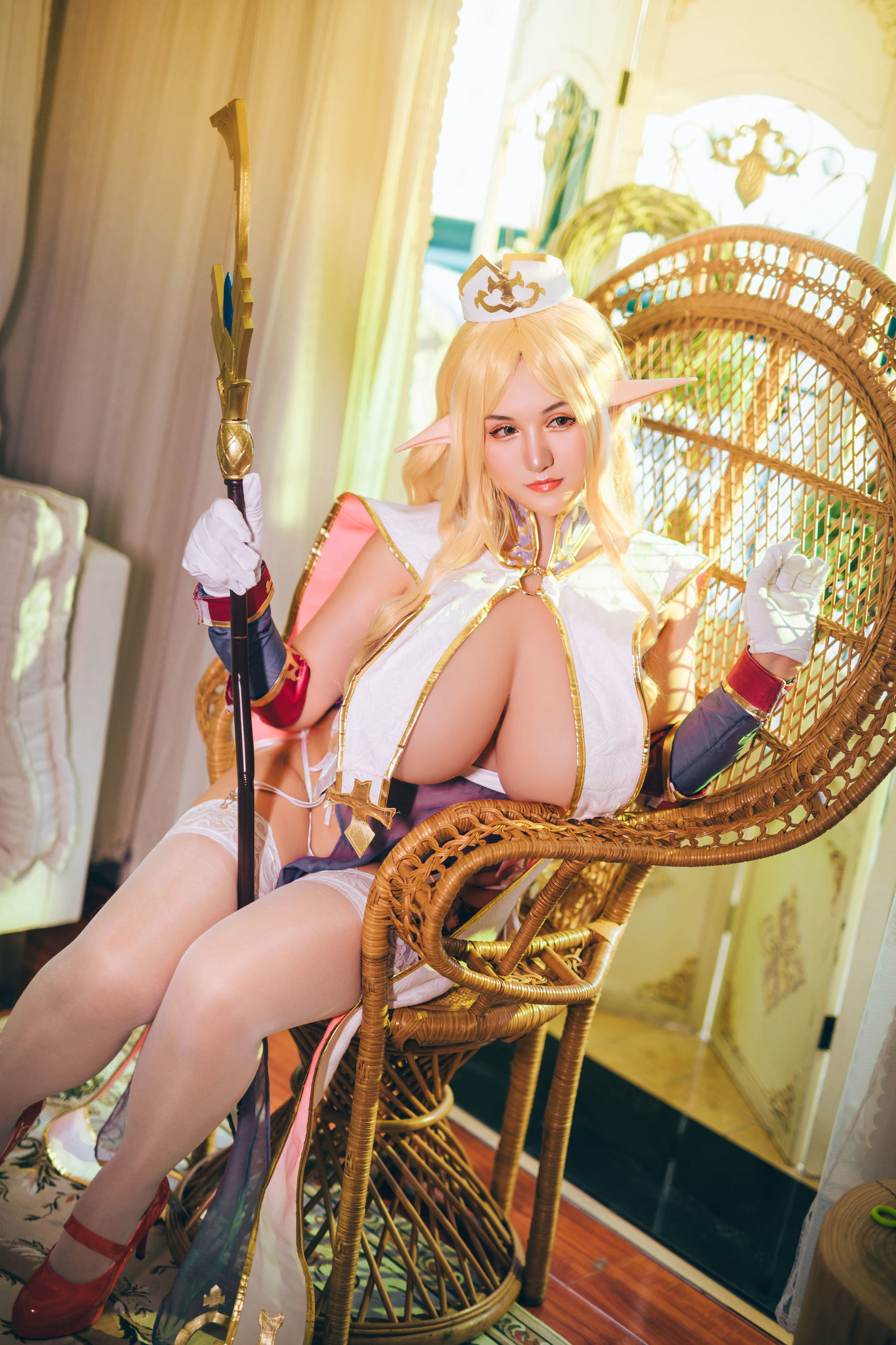 Ảnh Tập Coser Người Nổi Tiếng] Hạ Gô Gô Không Muốn Dậy - Làng Tiên Priscilla