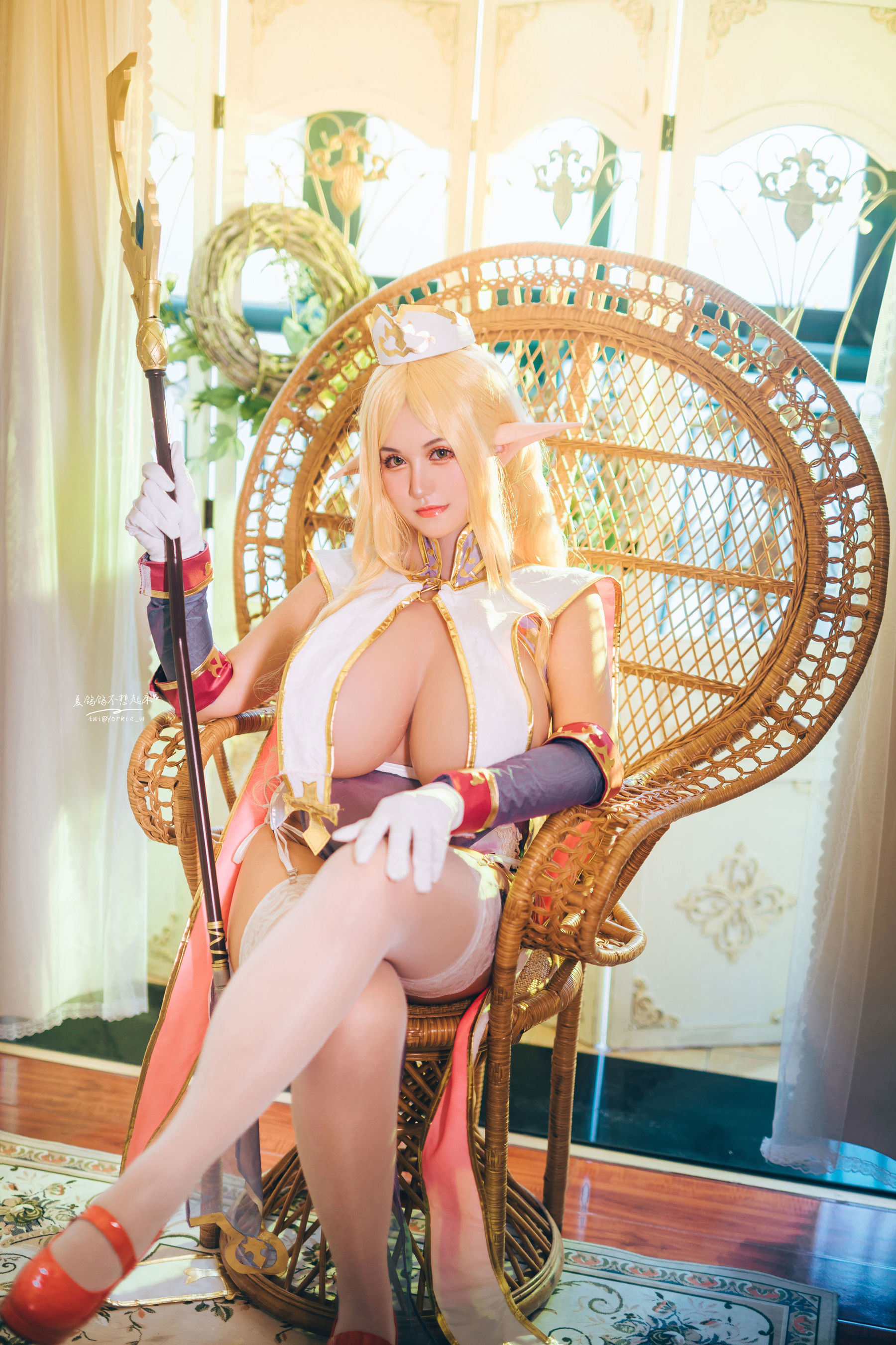 Ảnh Tập Coser Người Nổi Tiếng] Hạ Gô Gô Không Muốn Dậy - Làng Tiên Priscilla