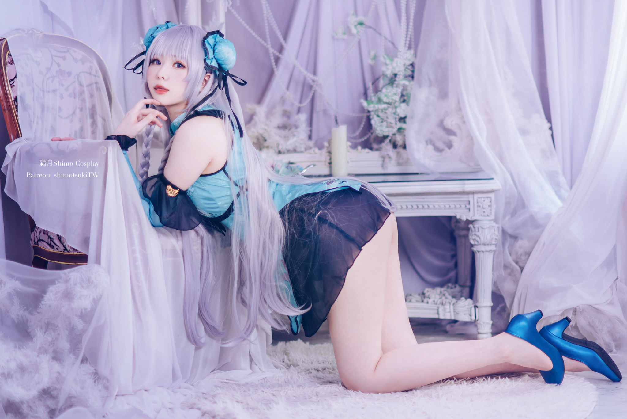Internet Celebrity Cosplayer Photobook] Weibo Girl Shuangyue shimo - Yan Niang Huan Meng Tan Dai Yu