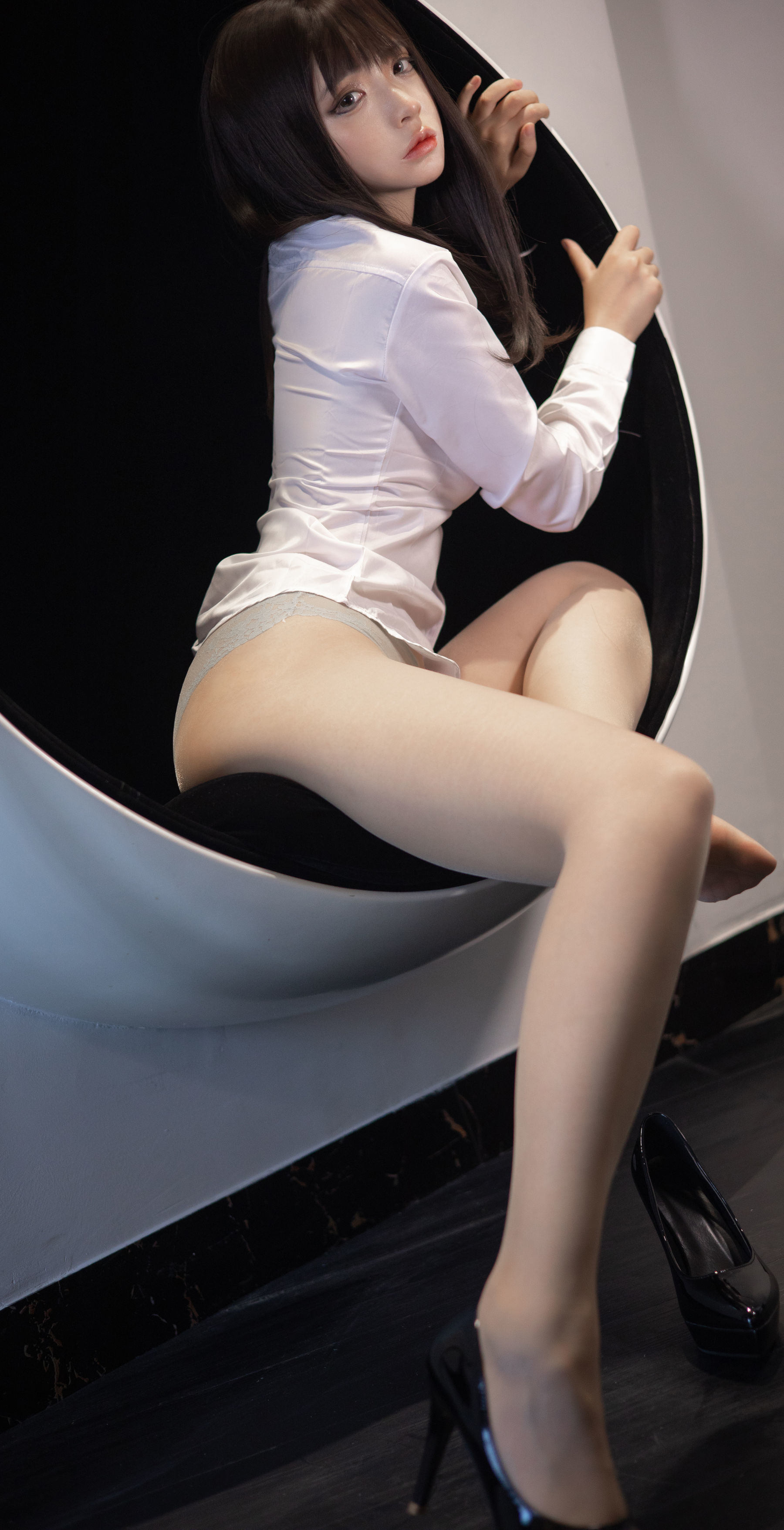 Crazy Cat ss Professional OL Cosplay Photo Set