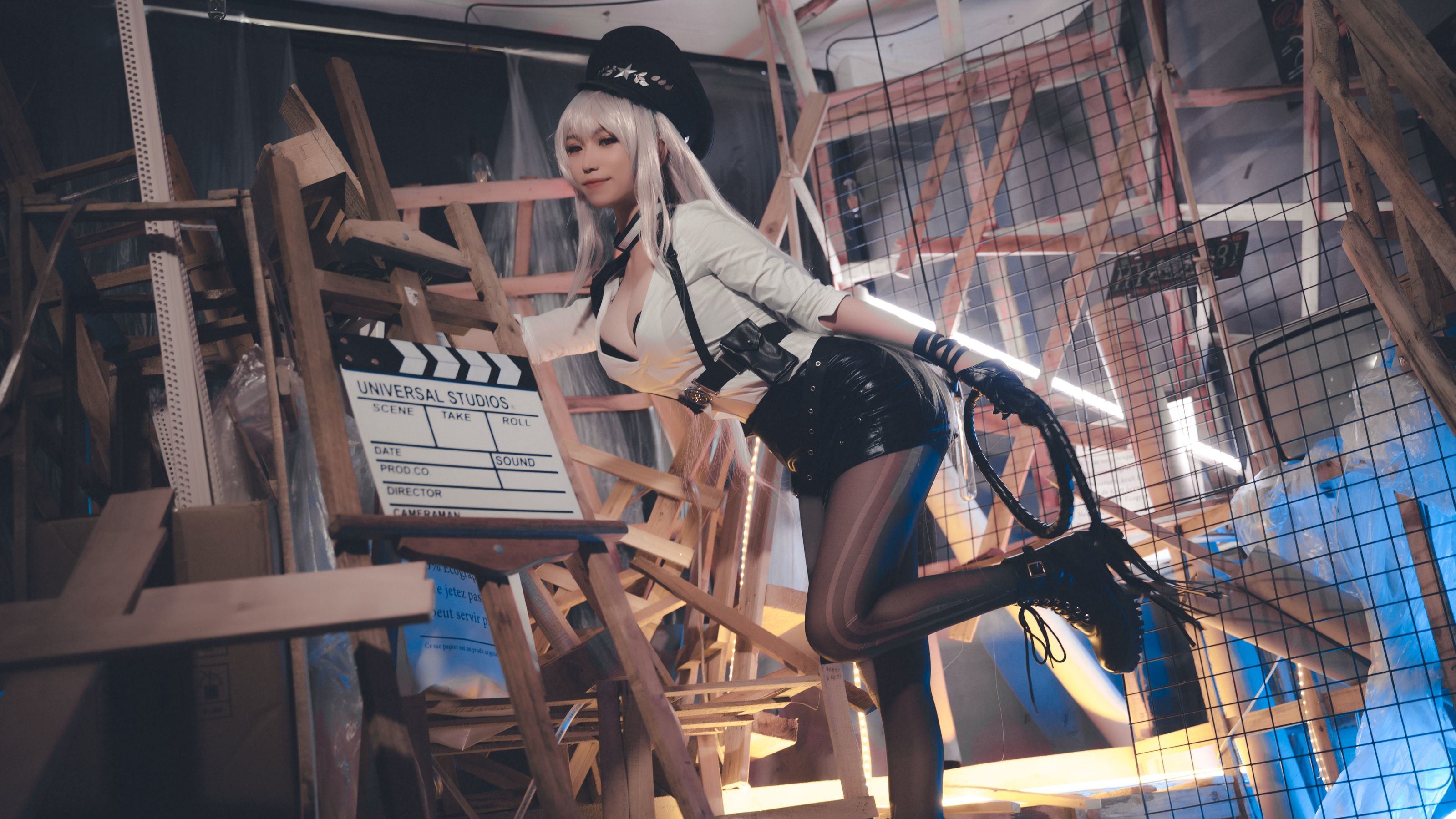 Internet Celebrity COSER Photobook] Yuyuan Yuko SJ_ - Gangut Prison Uniform
