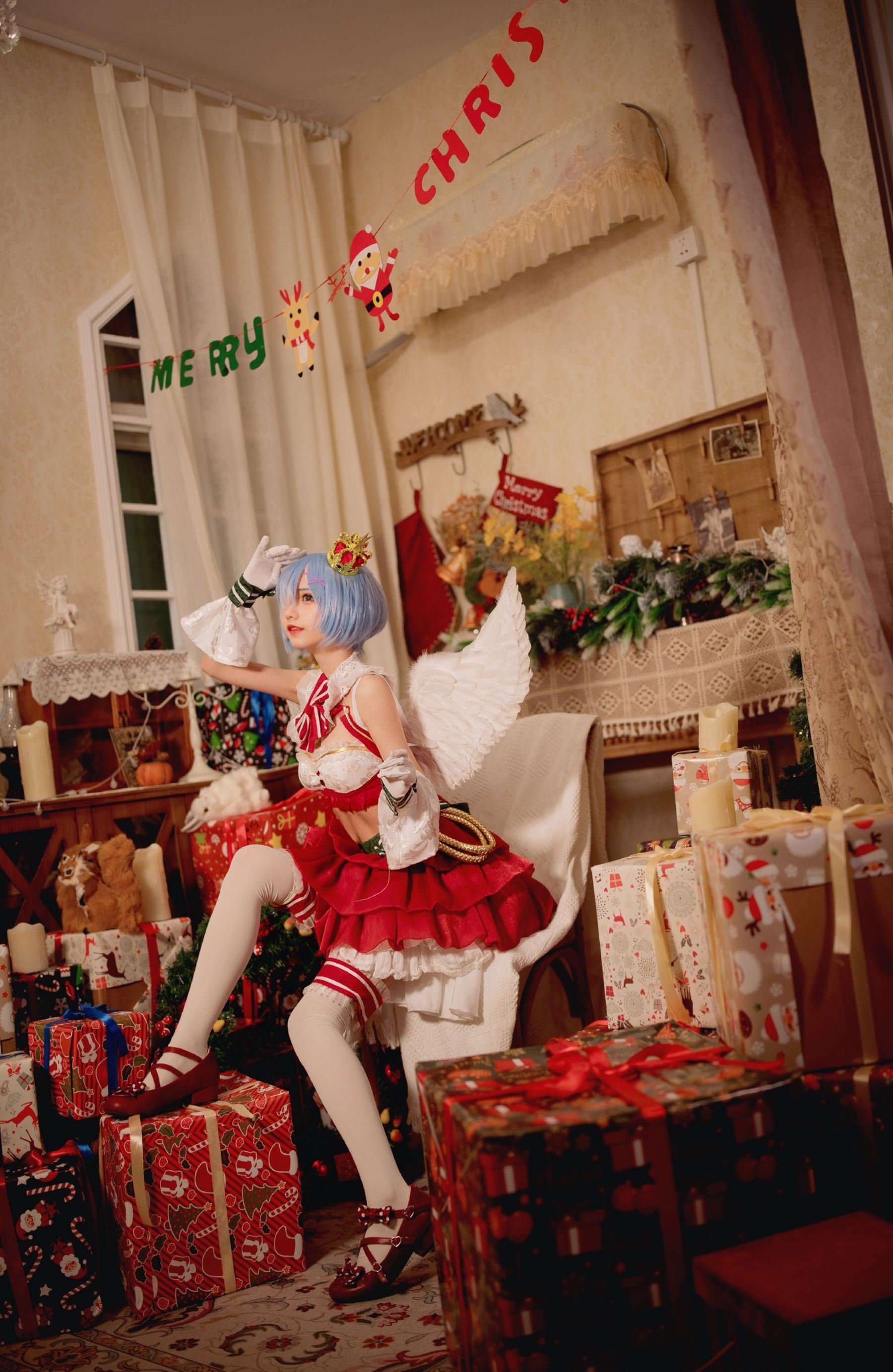 Internet Celebrity Coser Photobook] Hua Qi Hana - Christmas Rem