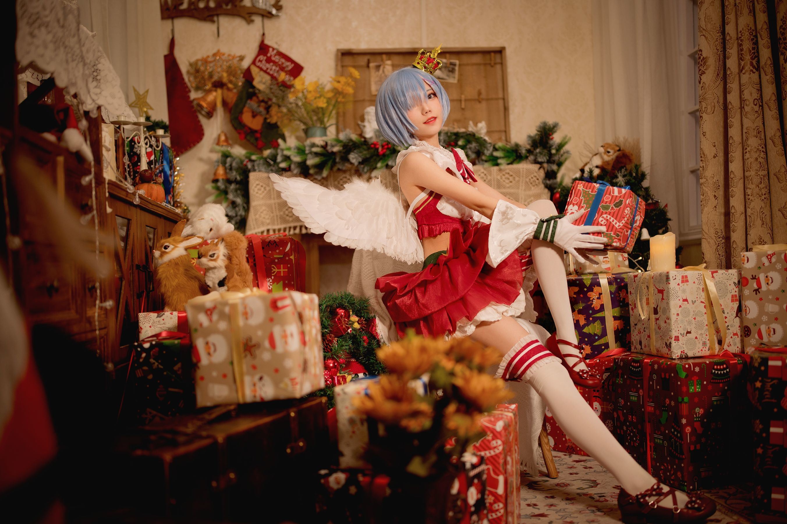 Internet Celebrity Coser Photobook] Hua Qi Hana - Christmas Rem