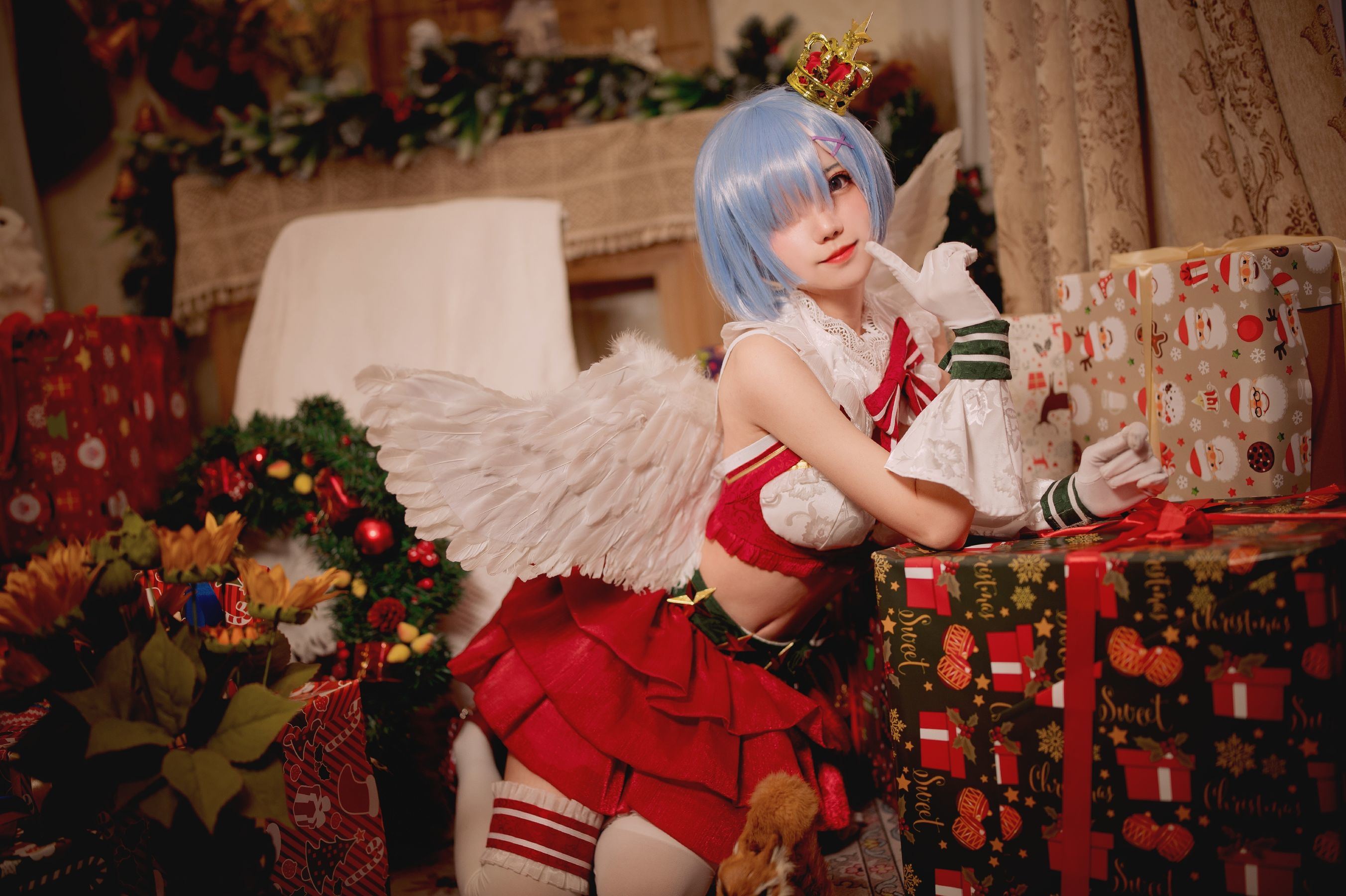 Internet Celebrity Coser Photobook] Hua Qi Hana - Christmas Rem