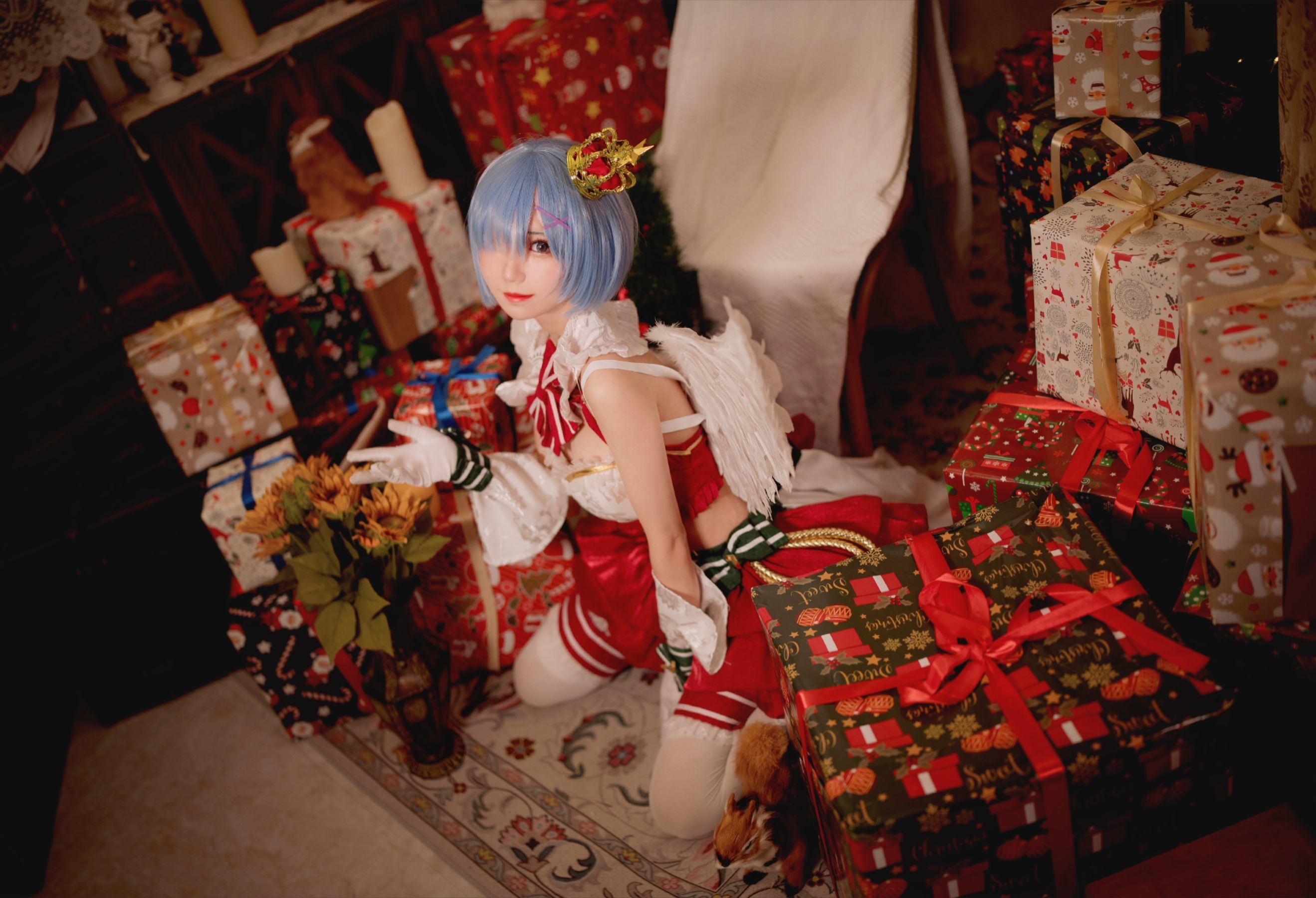 Internet Celebrity Coser Photobook] Hua Qi Hana - Christmas Rem