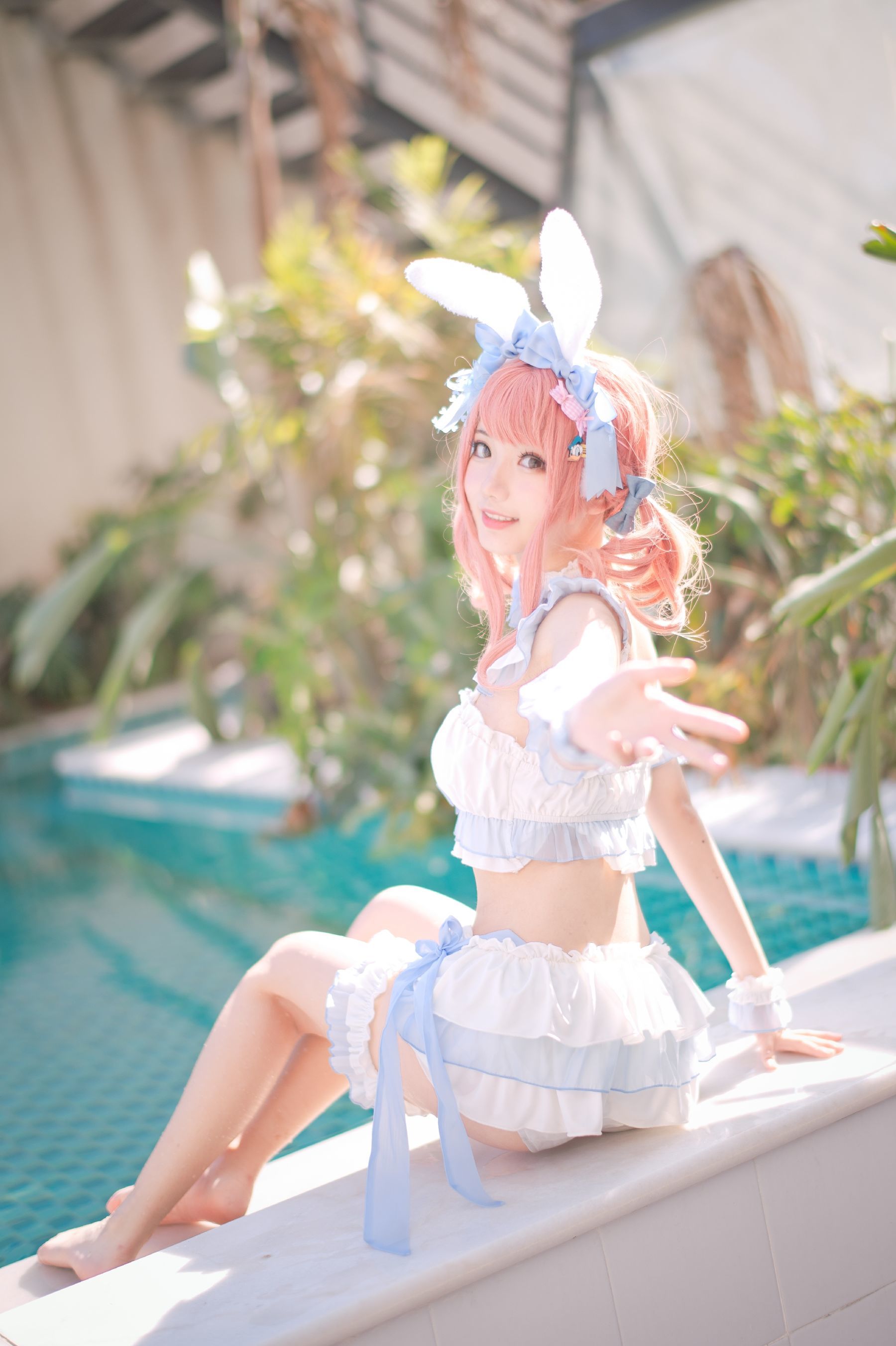 Internet Celebrity Coser Photobook] Hua Qi Hana - Summer Sweet Core Swimsuit