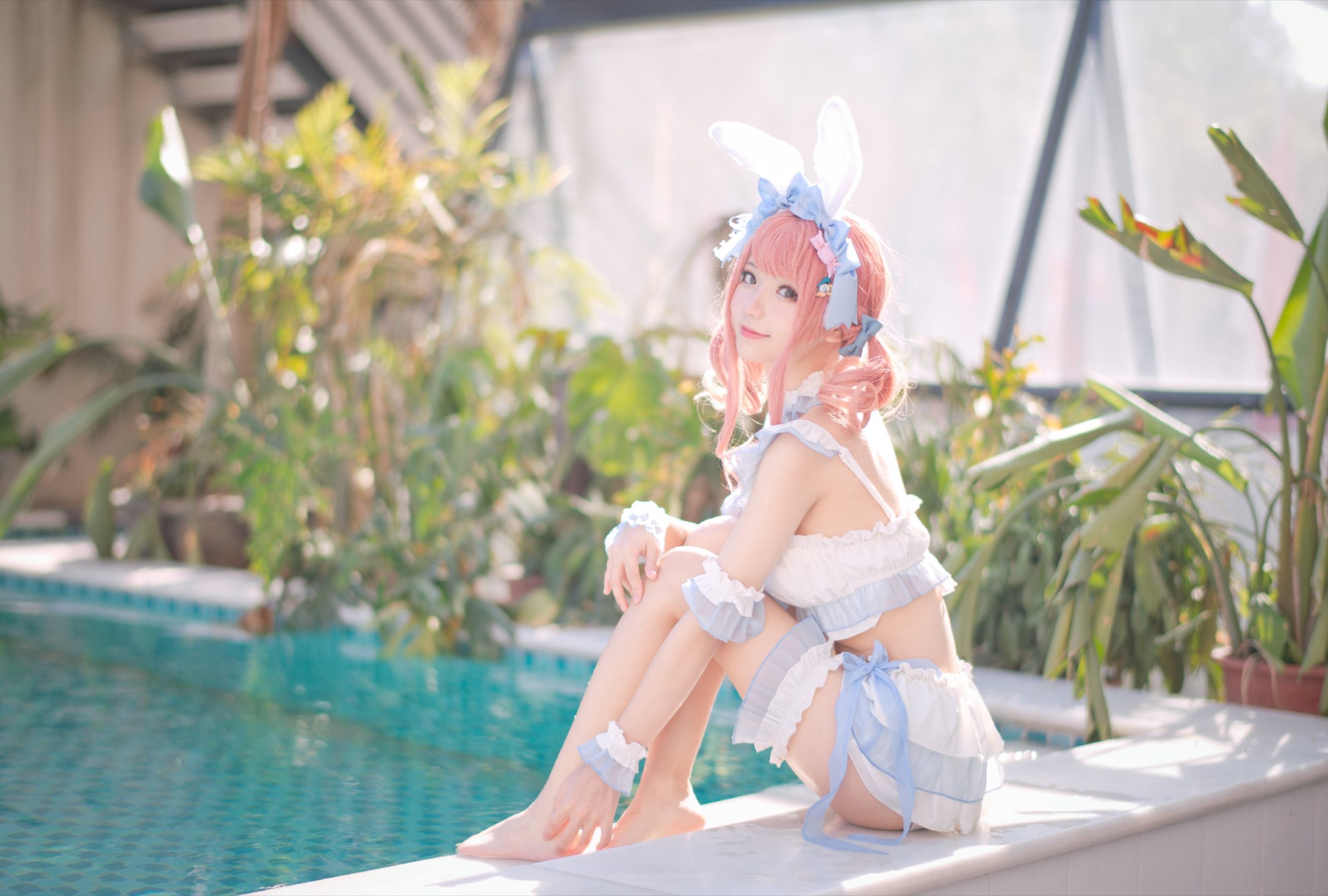 Internet Celebrity Coser Photobook] Hua Qi Hana - Summer Sweet Core Swimsuit