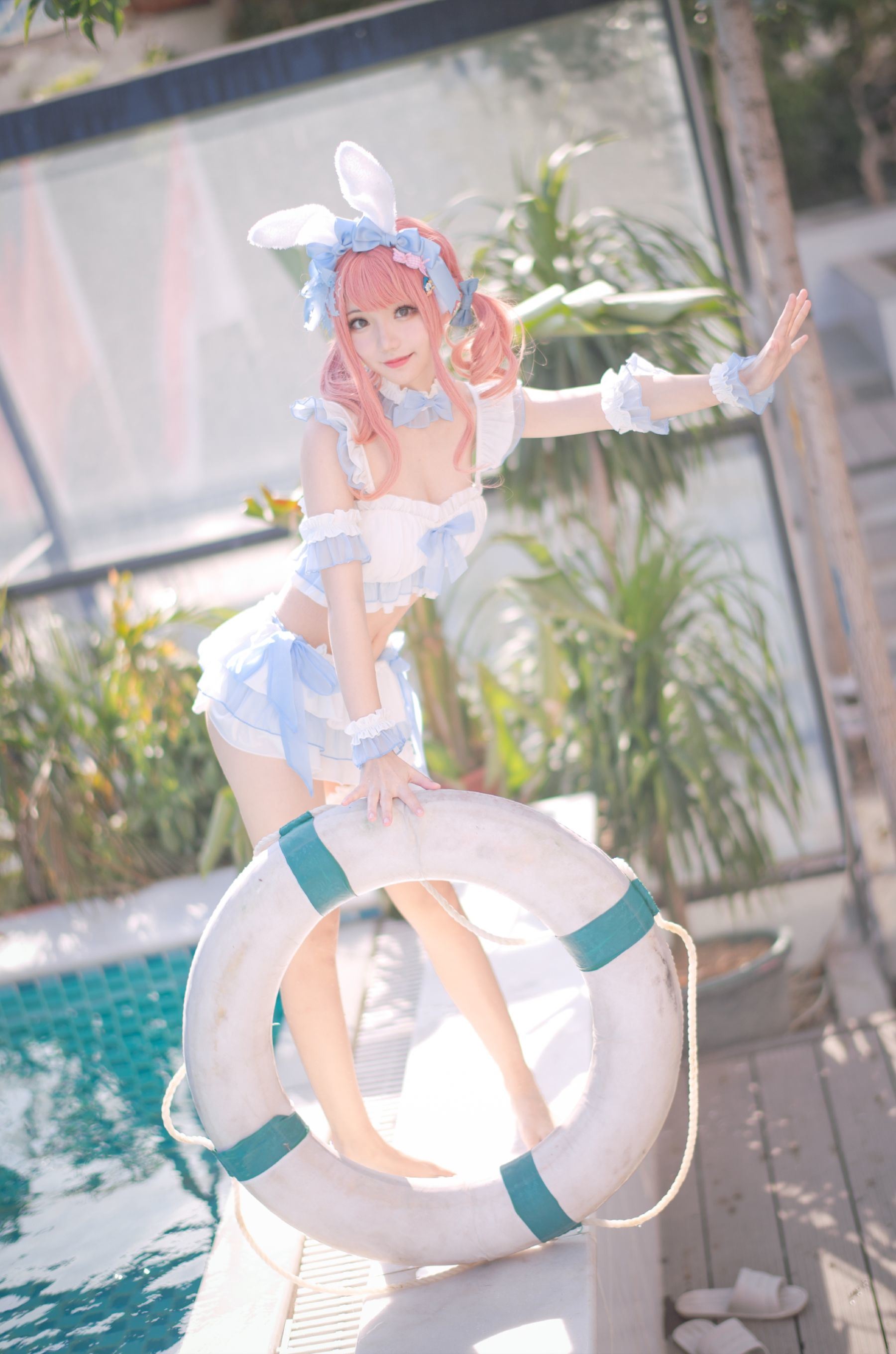 Internet Celebrity Coser Photobook] Hua Qi Hana - Summer Sweet Core Swimsuit