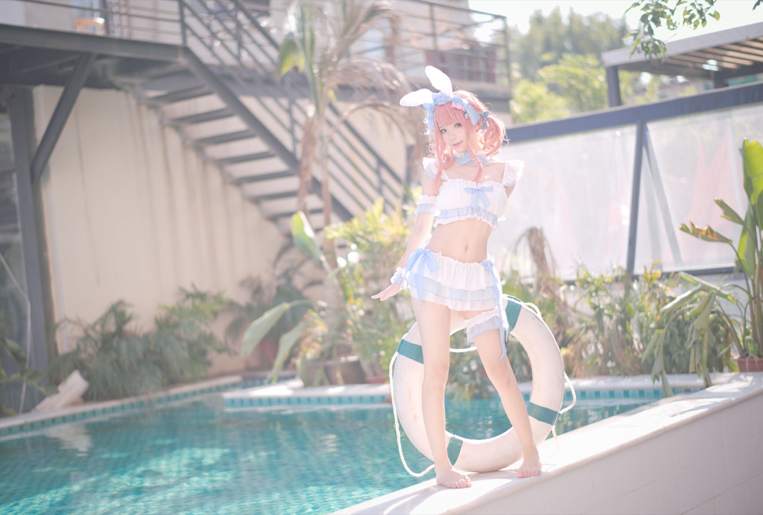 Internet Celebrity Coser Photobook] Hua Qi Hana - Summer Sweet Core Swimsuit