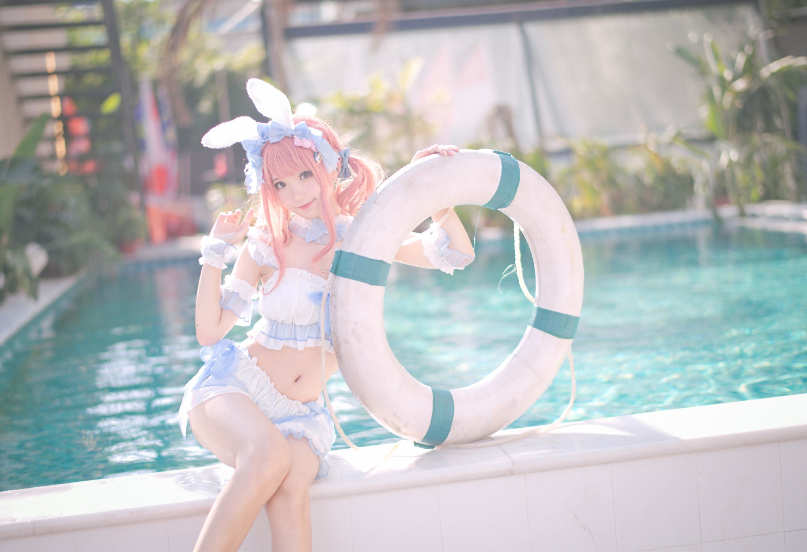 Internet Celebrity Coser Photobook] Hua Qi Hana - Summer Sweet Core Swimsuit