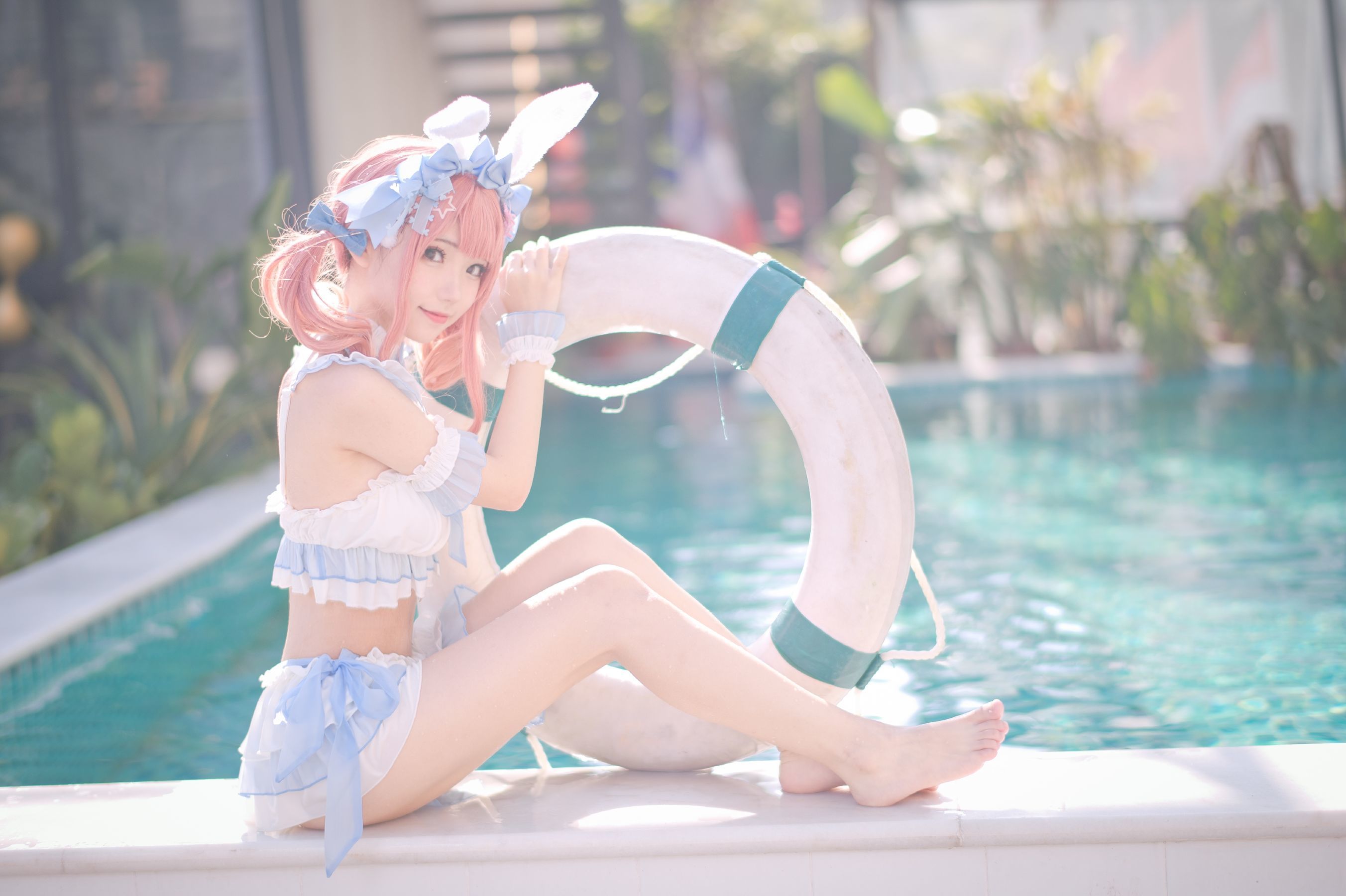 Internet Celebrity Coser Photobook] Hua Qi Hana - Summer Sweet Core Swimsuit