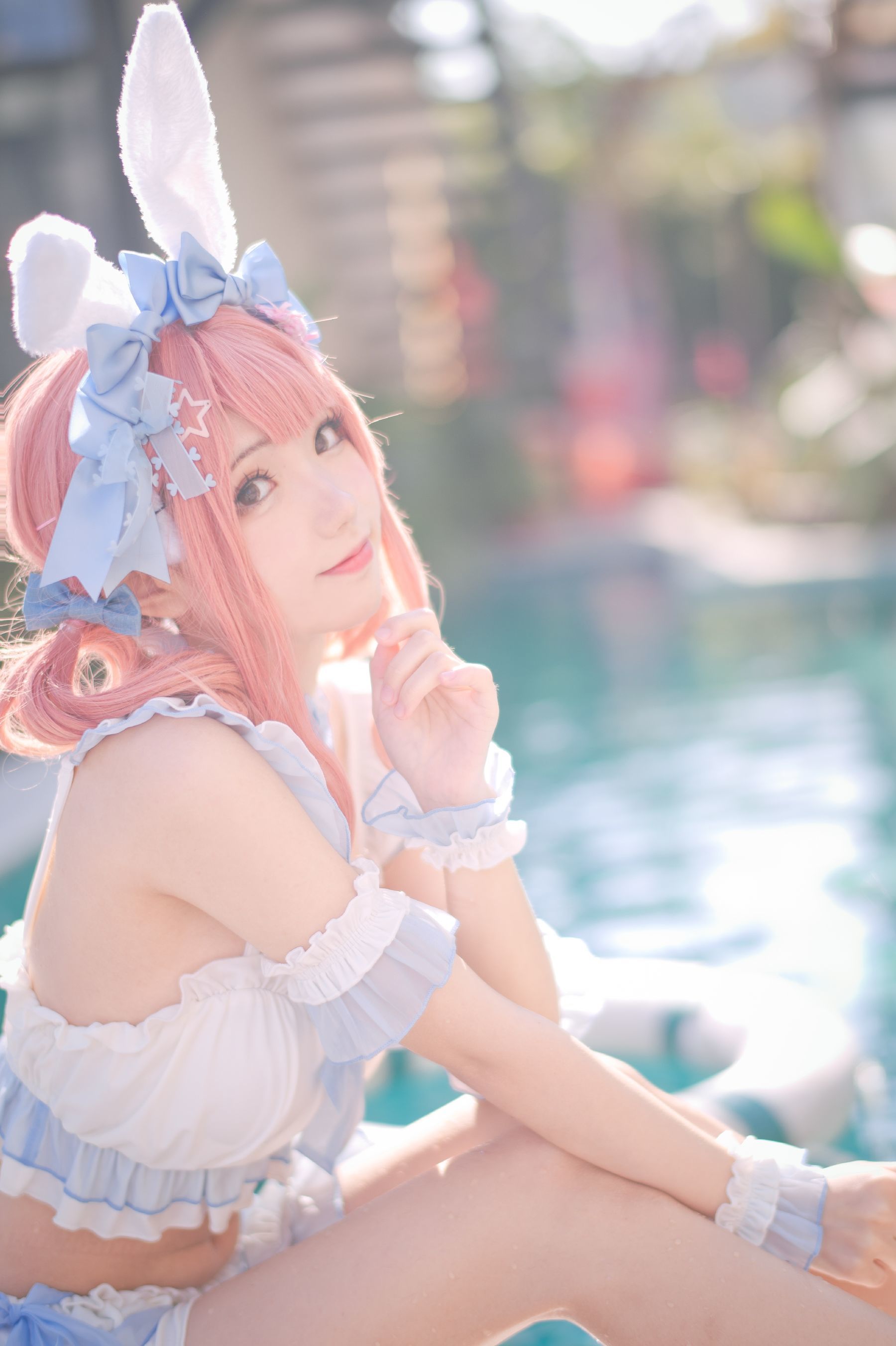 Internet Celebrity Coser Photobook] Hua Qi Hana - Summer Sweet Core Swimsuit