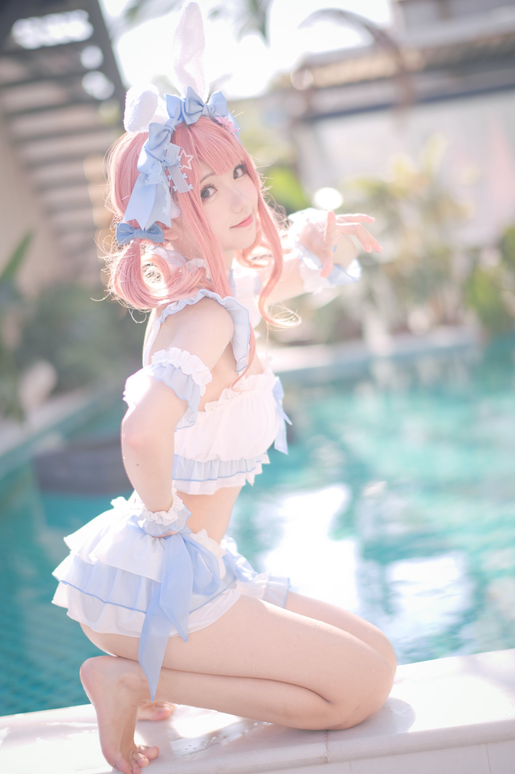 Internet Celebrity Coser Photobook] Hua Qi Hana - Summer Sweet Core Swimsuit