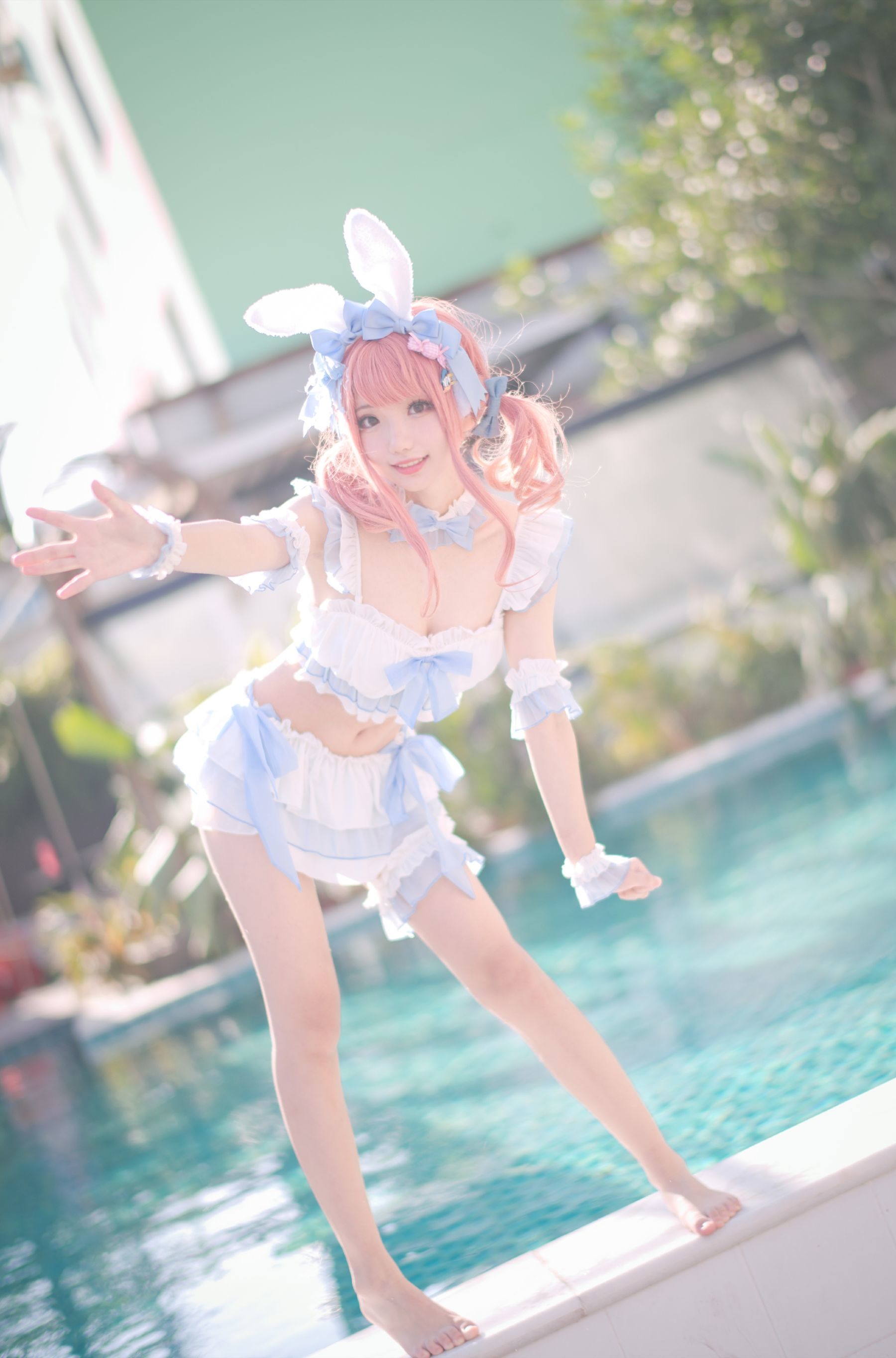 Internet Celebrity Coser Photobook] Hua Qi Hana - Summer Sweet Core Swimsuit