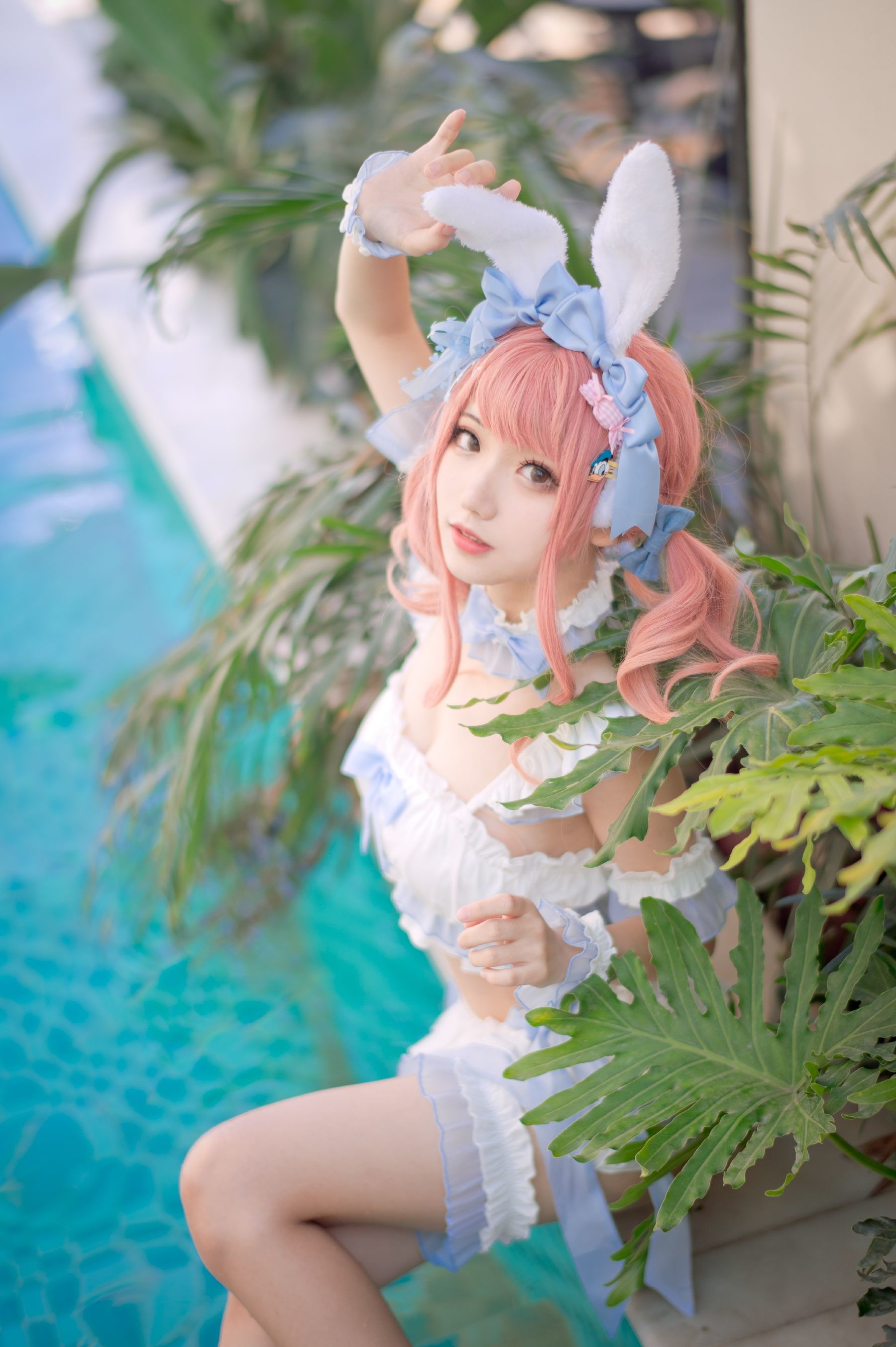 Internet Celebrity Coser Photobook] Hua Qi Hana - Summer Sweet Core Swimsuit