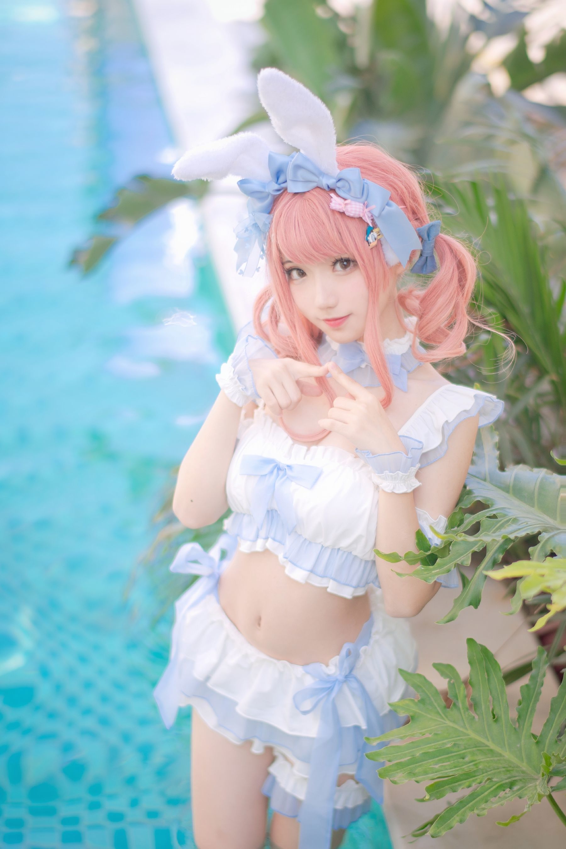 Internet Celebrity Coser Photobook] Hua Qi Hana - Summer Sweet Core Swimsuit
