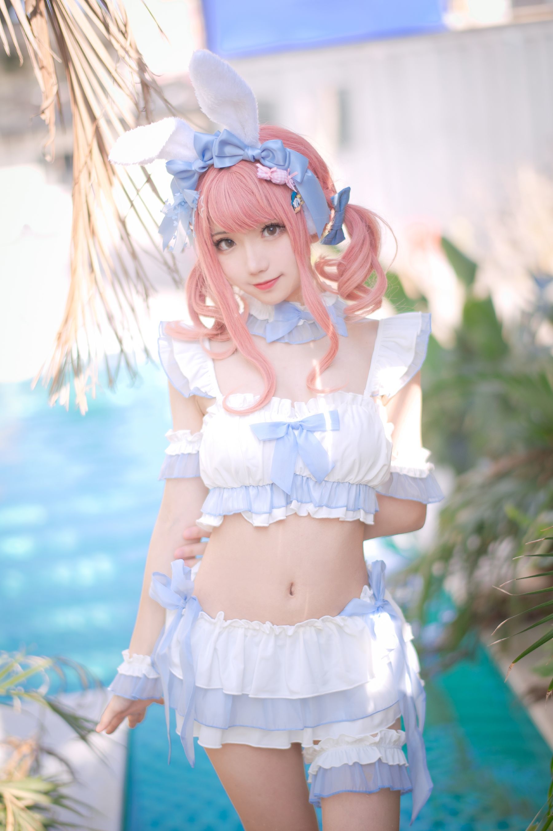 Internet Celebrity Coser Photobook] Hua Qi Hana - Summer Sweet Core Swimsuit