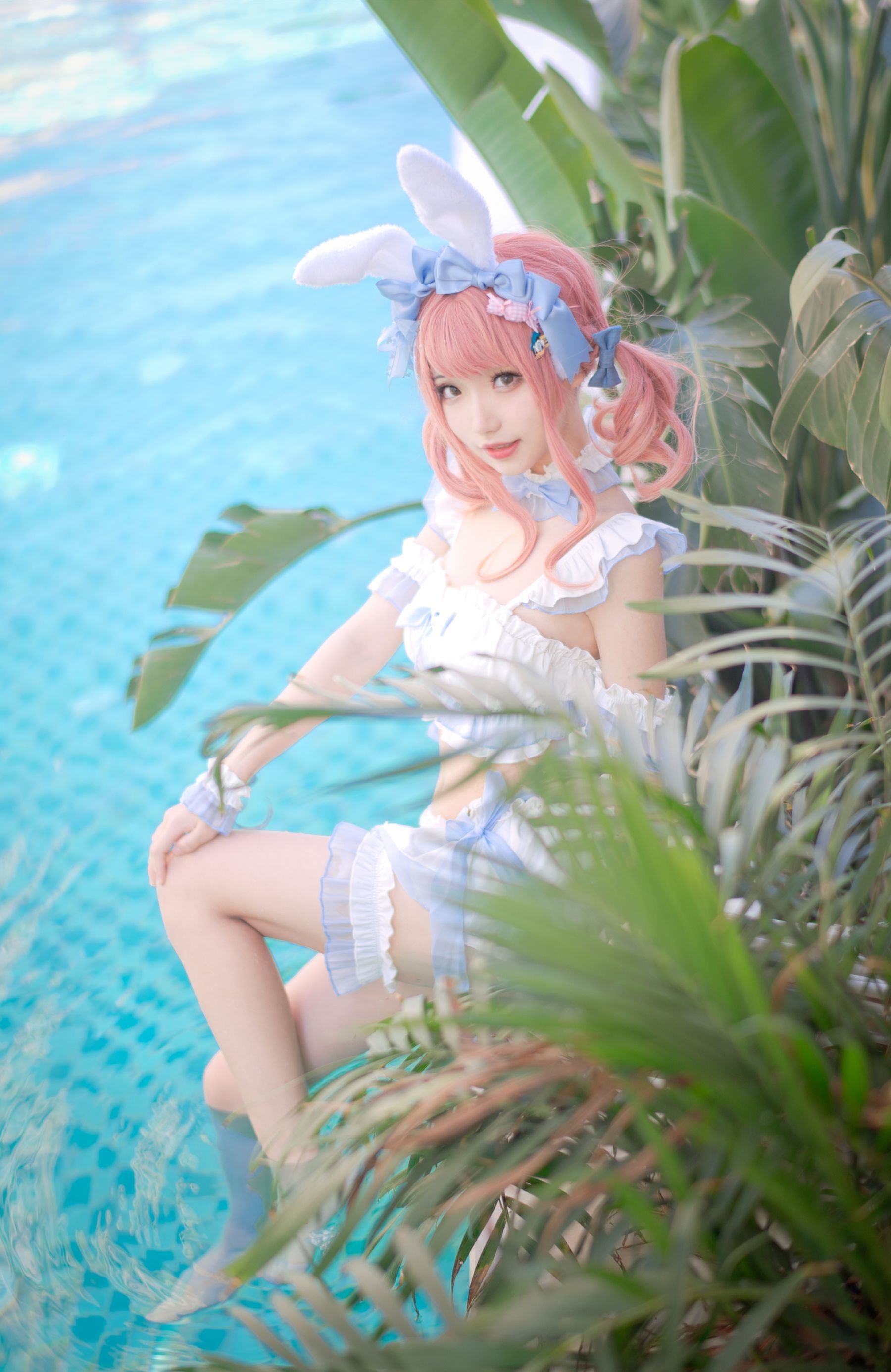Internet Celebrity Coser Photobook] Hua Qi Hana - Summer Sweet Core Swimsuit