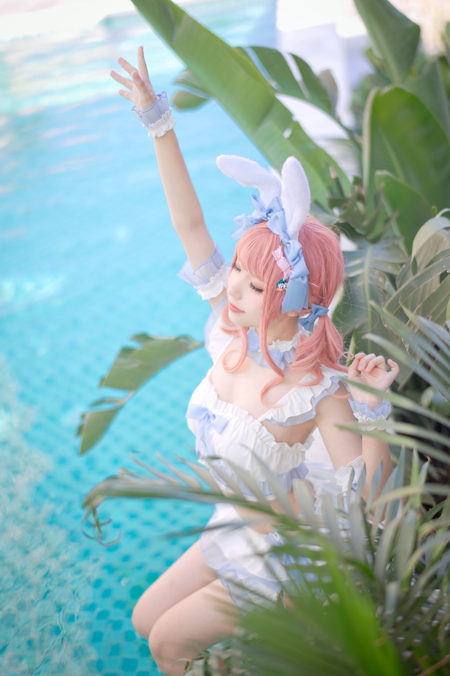 Internet Celebrity Coser Photobook] Hua Qi Hana - Summer Sweet Core Swimsuit