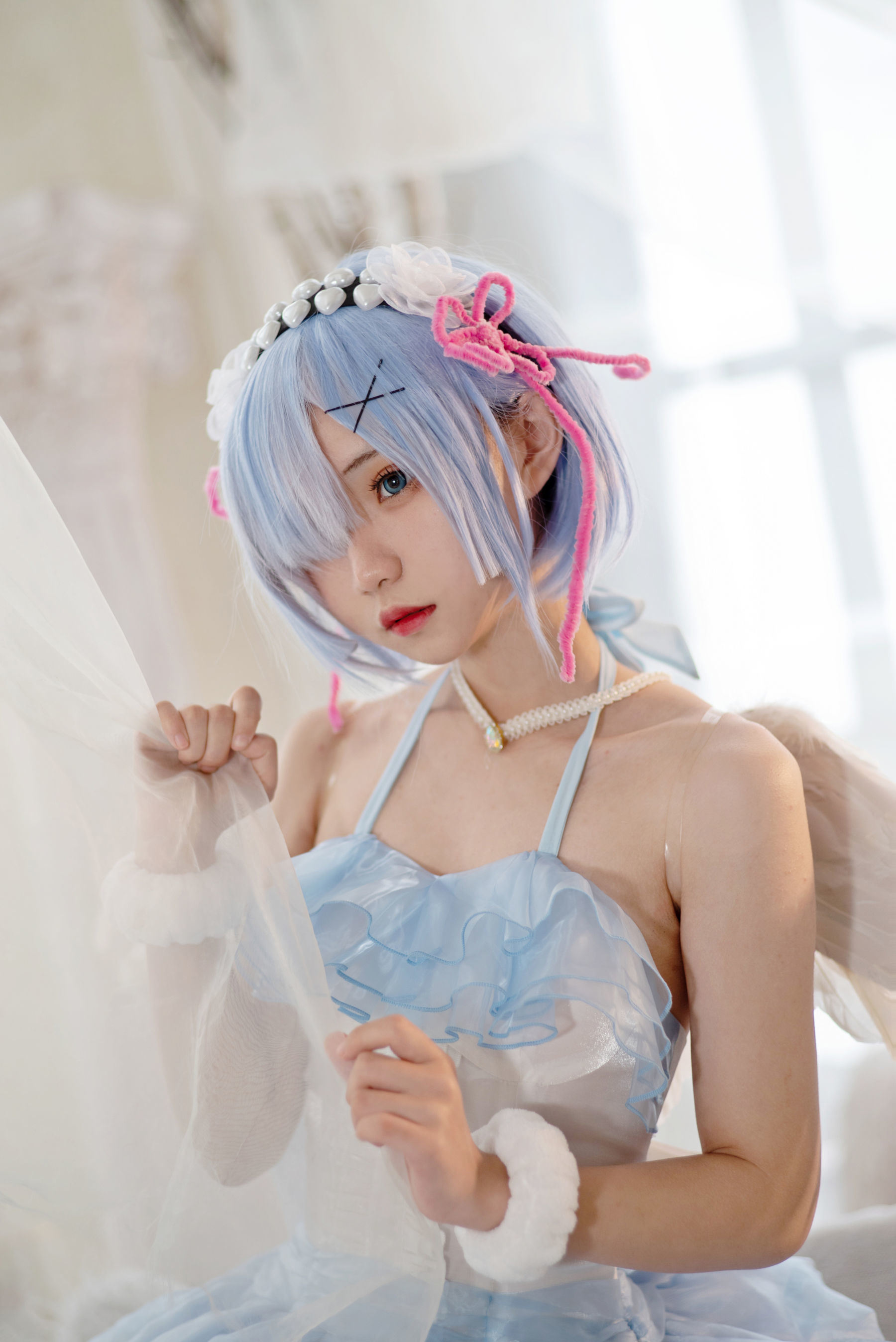 Ảnh Coser Ngôi sao Mạng] Hoa Qi Hana - Rem Thiên Thần