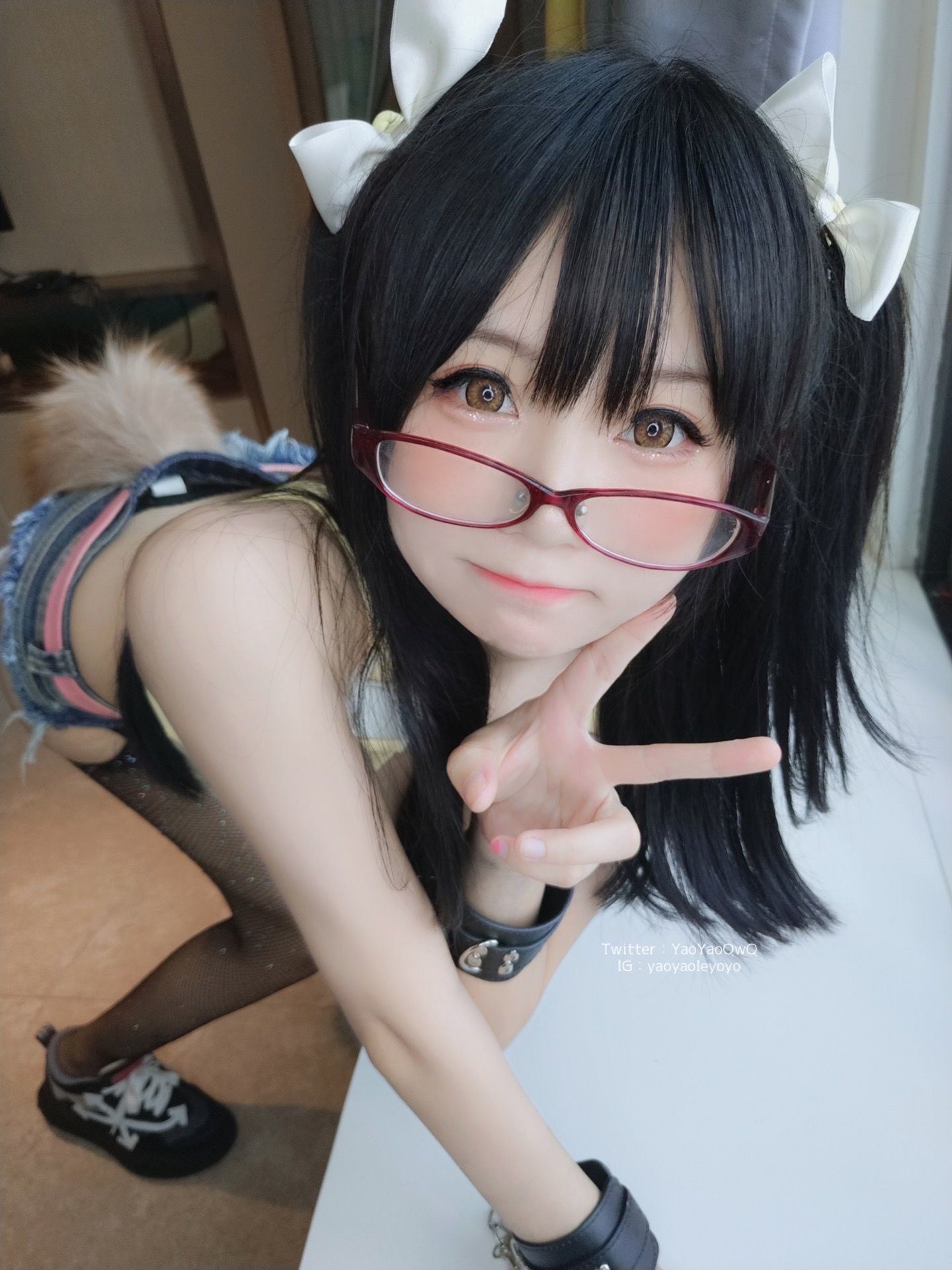 ネット紅人COSER写真] かわいいCoser ヤオヤオレヨヨ Fantia まず自分撮りを見る…… (2021-8-23)