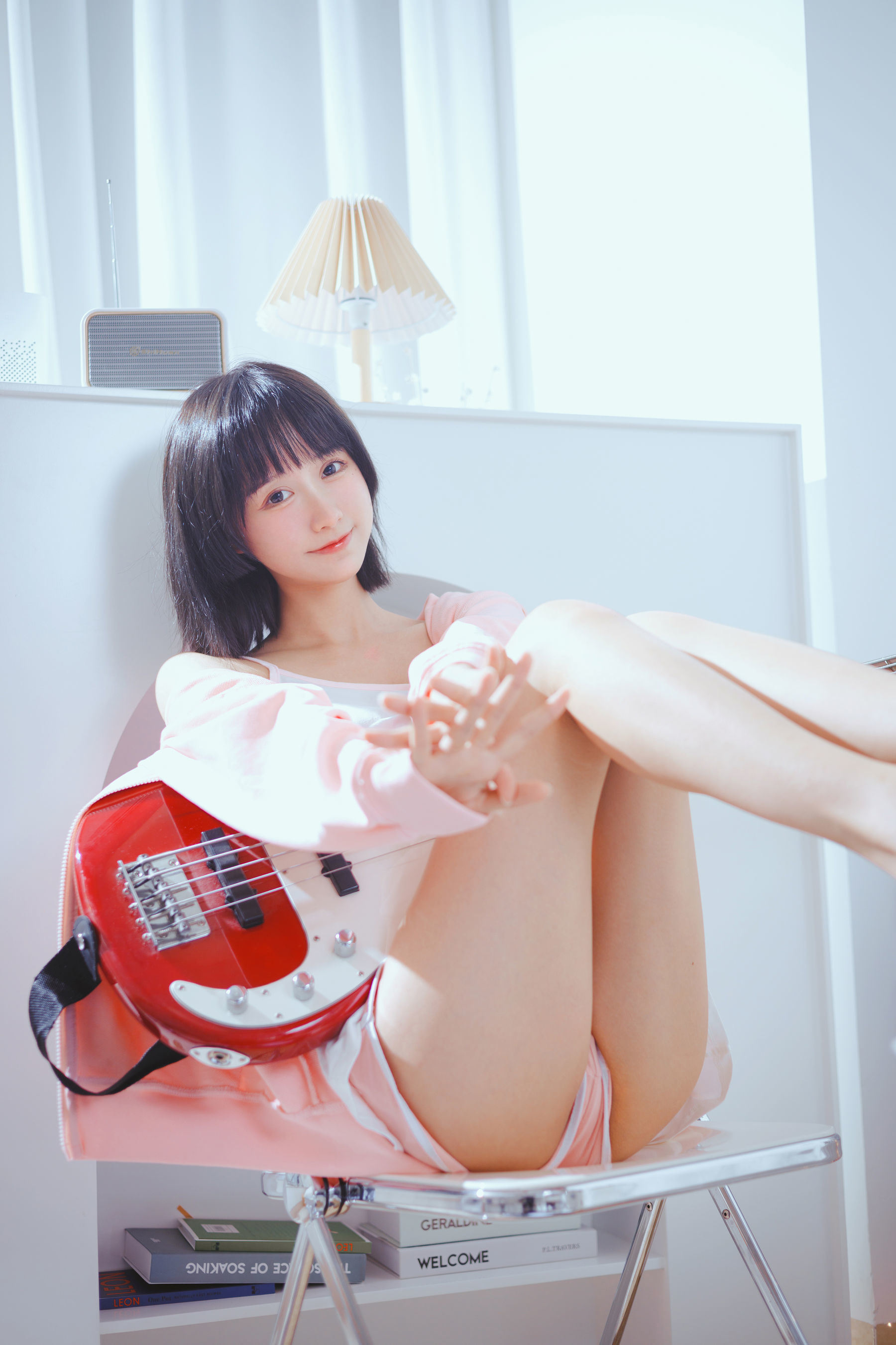 網紅COSER寫真] 萌系小姐姐木綿綿OwO - 貝斯與妹妹