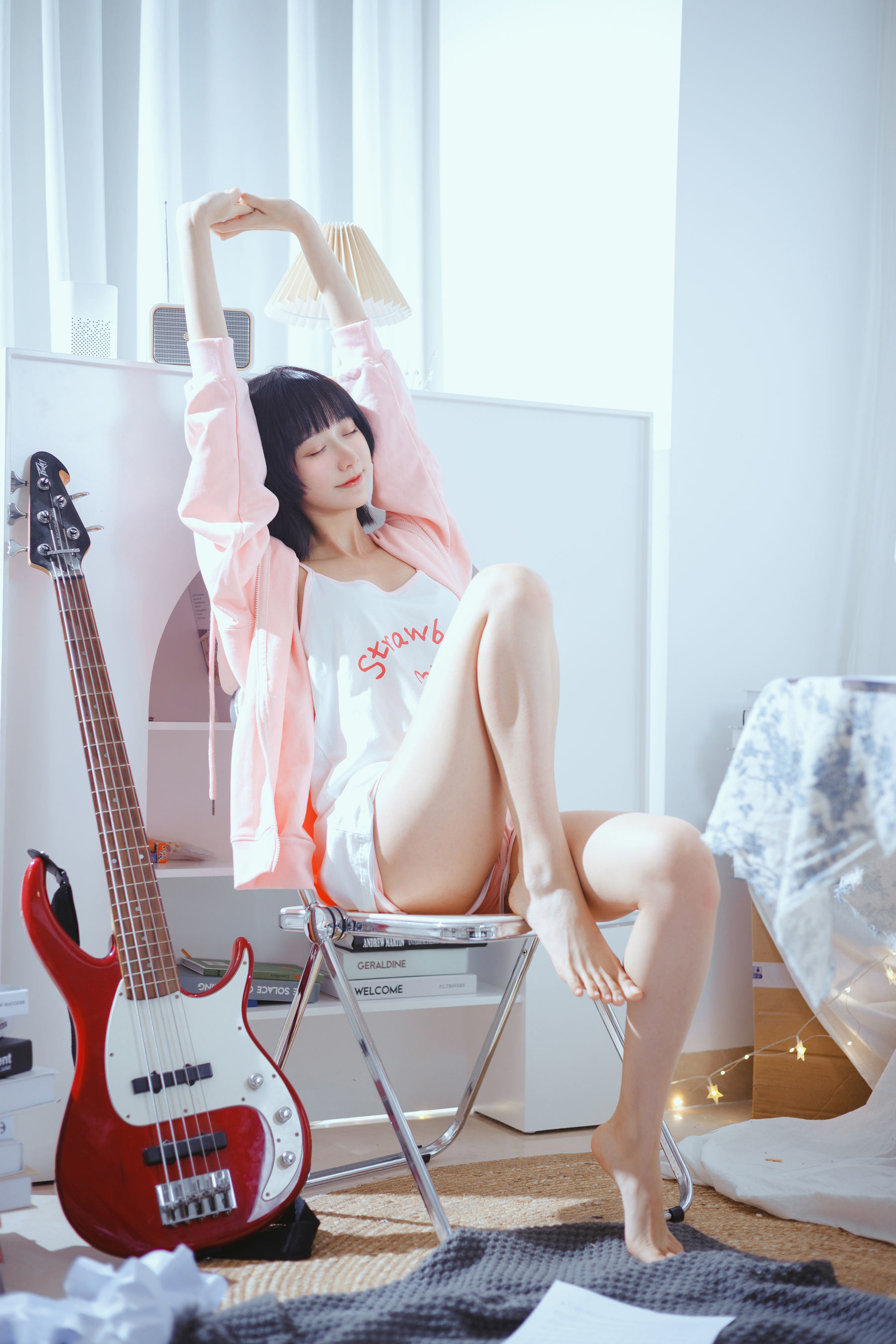 網紅COSER寫真] 萌系小姐姐木綿綿OwO - 貝斯與妹妹