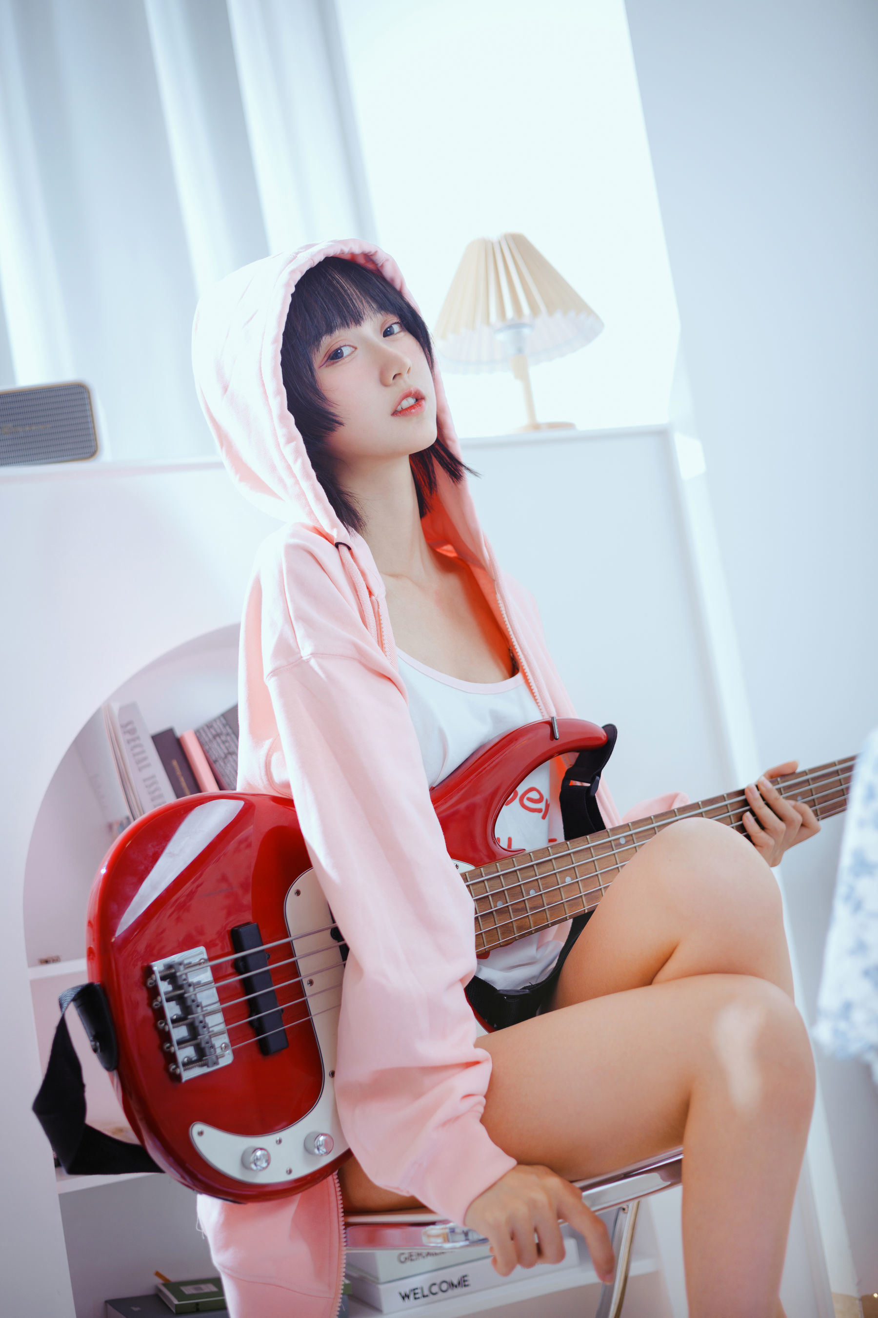 網紅COSER寫真] 萌系小姐姐木綿綿OwO - 貝斯與妹妹