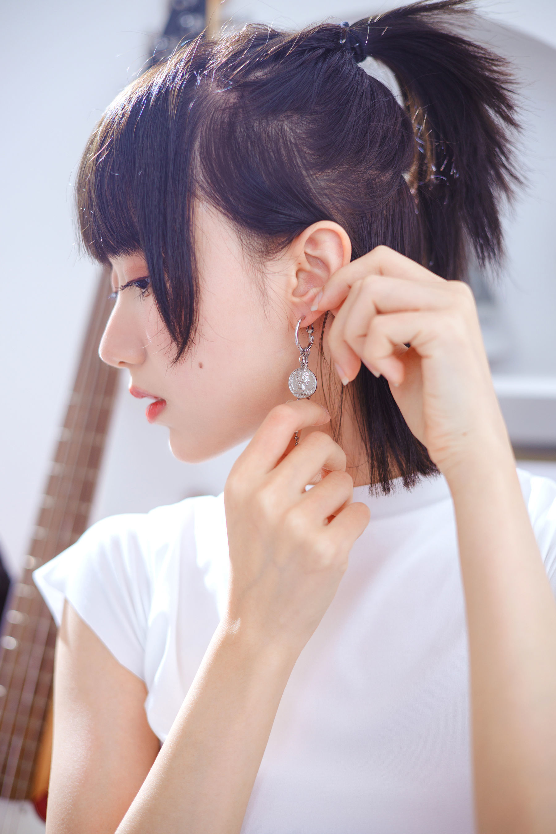 Sách ảnh COSER Net Red] Chị gái hệ dễ thương Mộc Miên Miên OwO - Beth và em gái