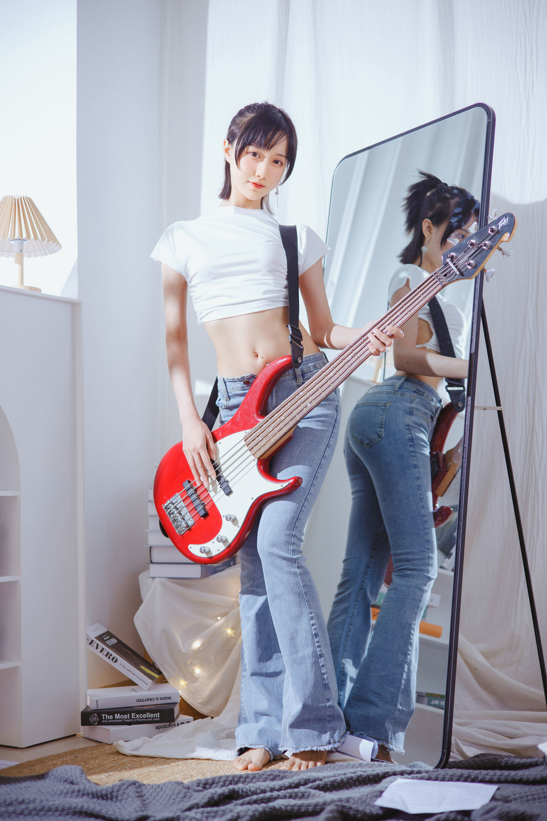 เน็ตไอดอล COSER 写真] สาวสไตล์น่ารัก มู่เหมียนเหมียนOwO - เบธ กับ น้องสาว
