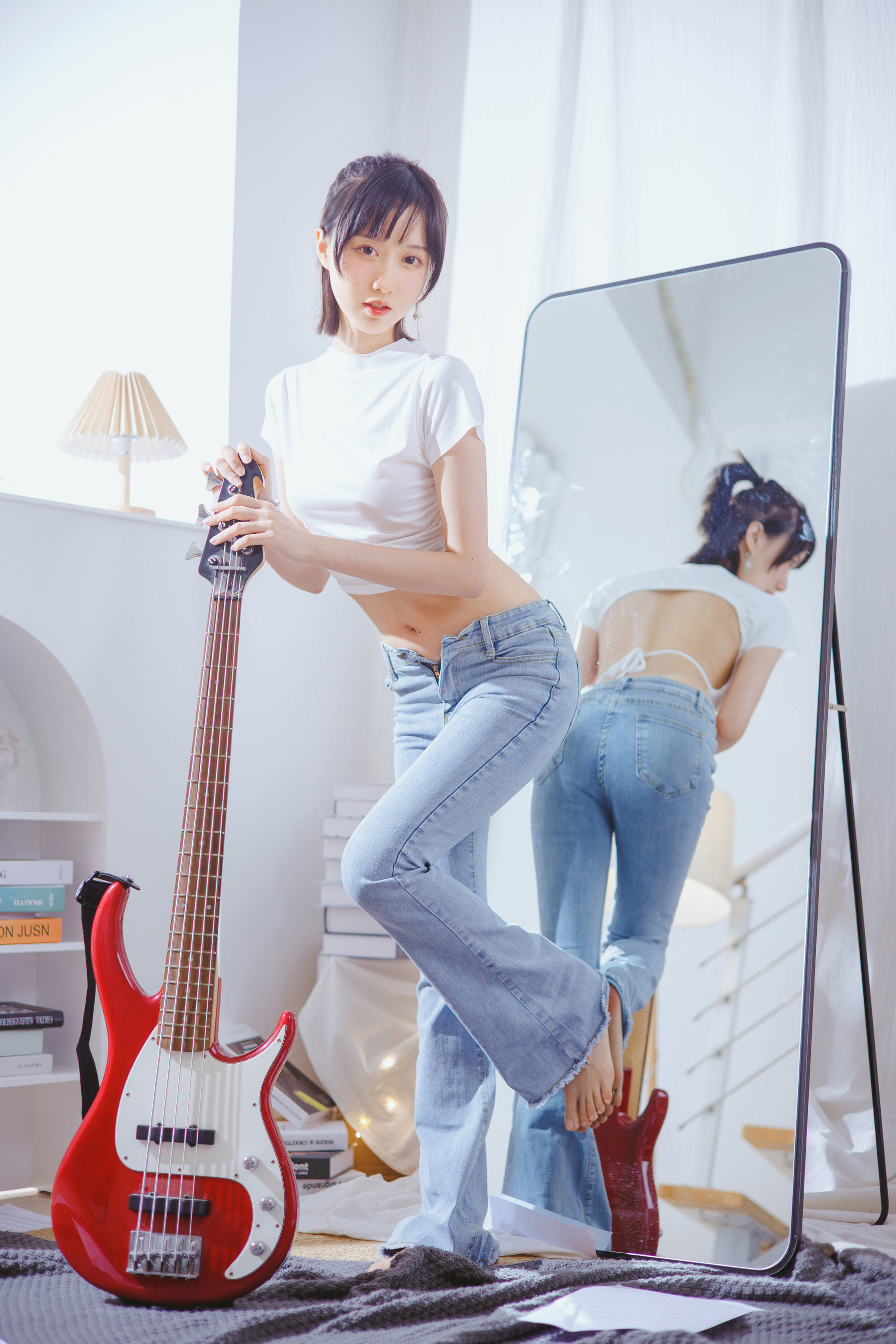 เน็ตไอดอล COSER 写真] สาวสไตล์น่ารัก มู่เหมียนเหมียนOwO - เบธ กับ น้องสาว