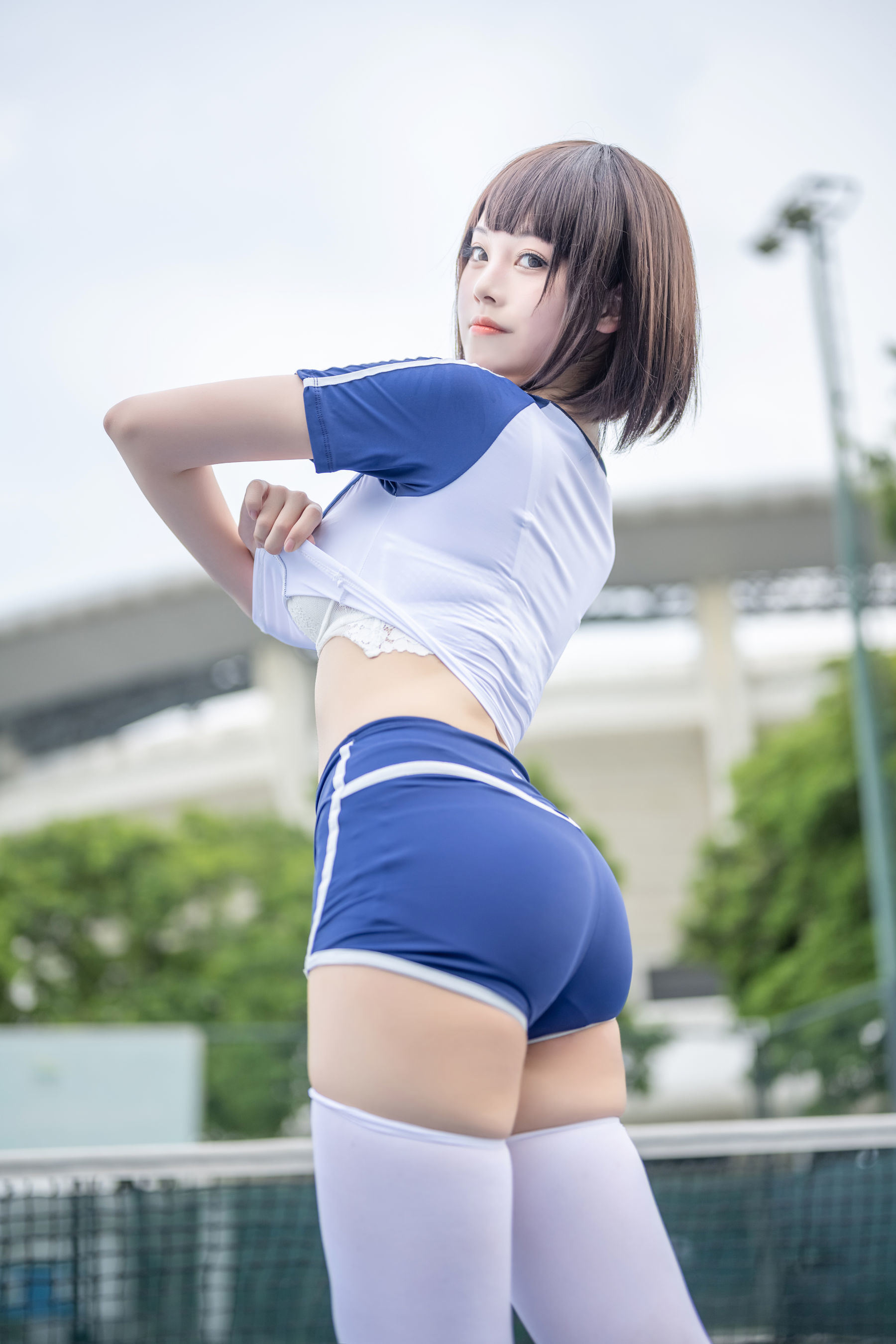 Net hồng COSER ảnh] Hệ moe chị gái Mizuki Nekoju - Trang phục thể dục