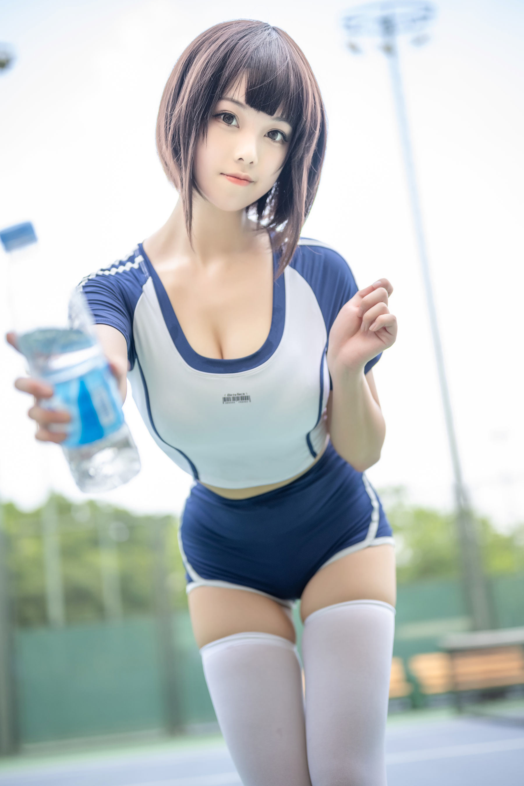 Net hồng COSER ảnh] Hệ moe chị gái Mizuki Nekoju - Trang phục thể dục