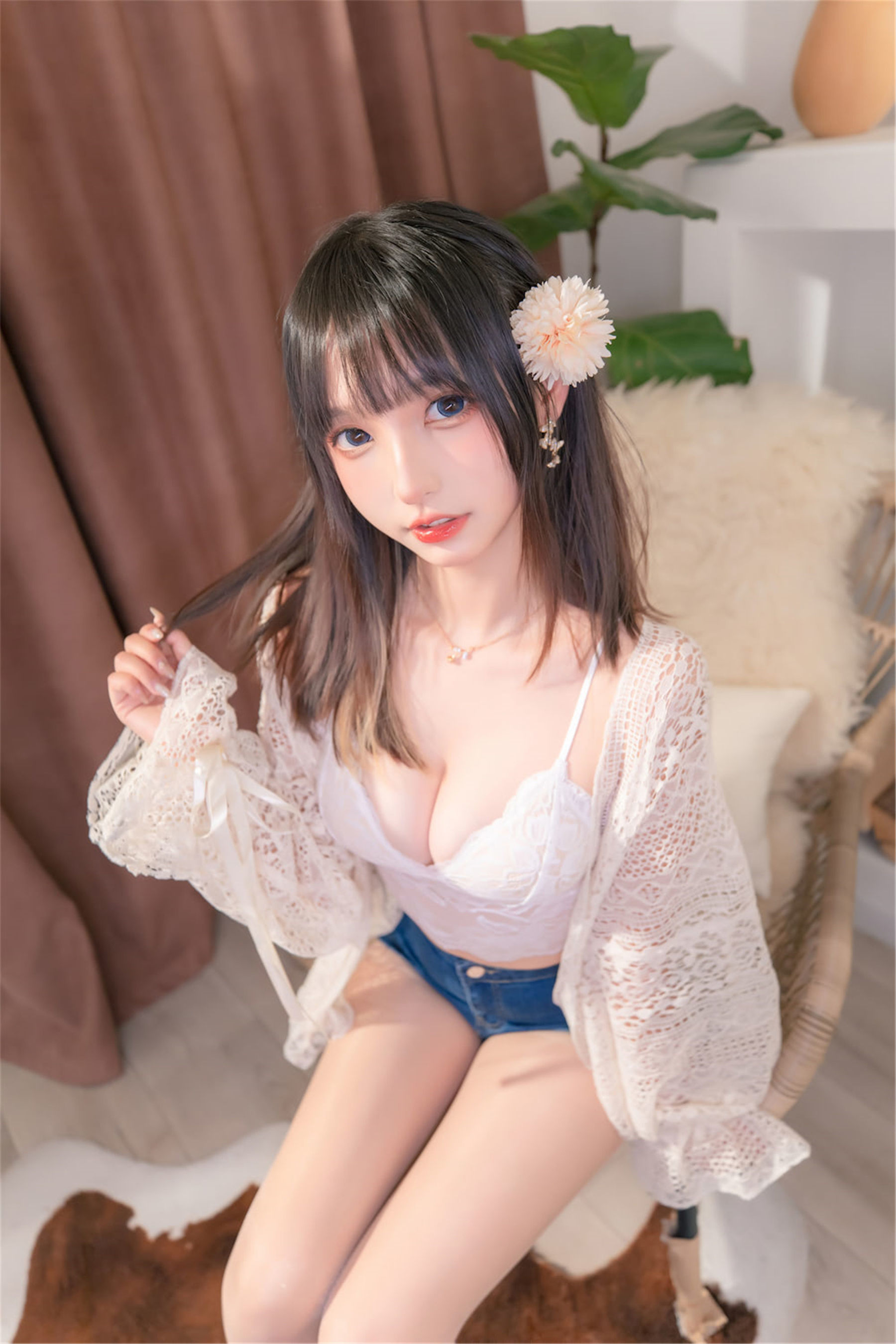 เน็ตเฮง COSER 写真] โลลิ คาคุระ บัน มาฟุยุ แห่ง คาวบอย กระตือรือร้น