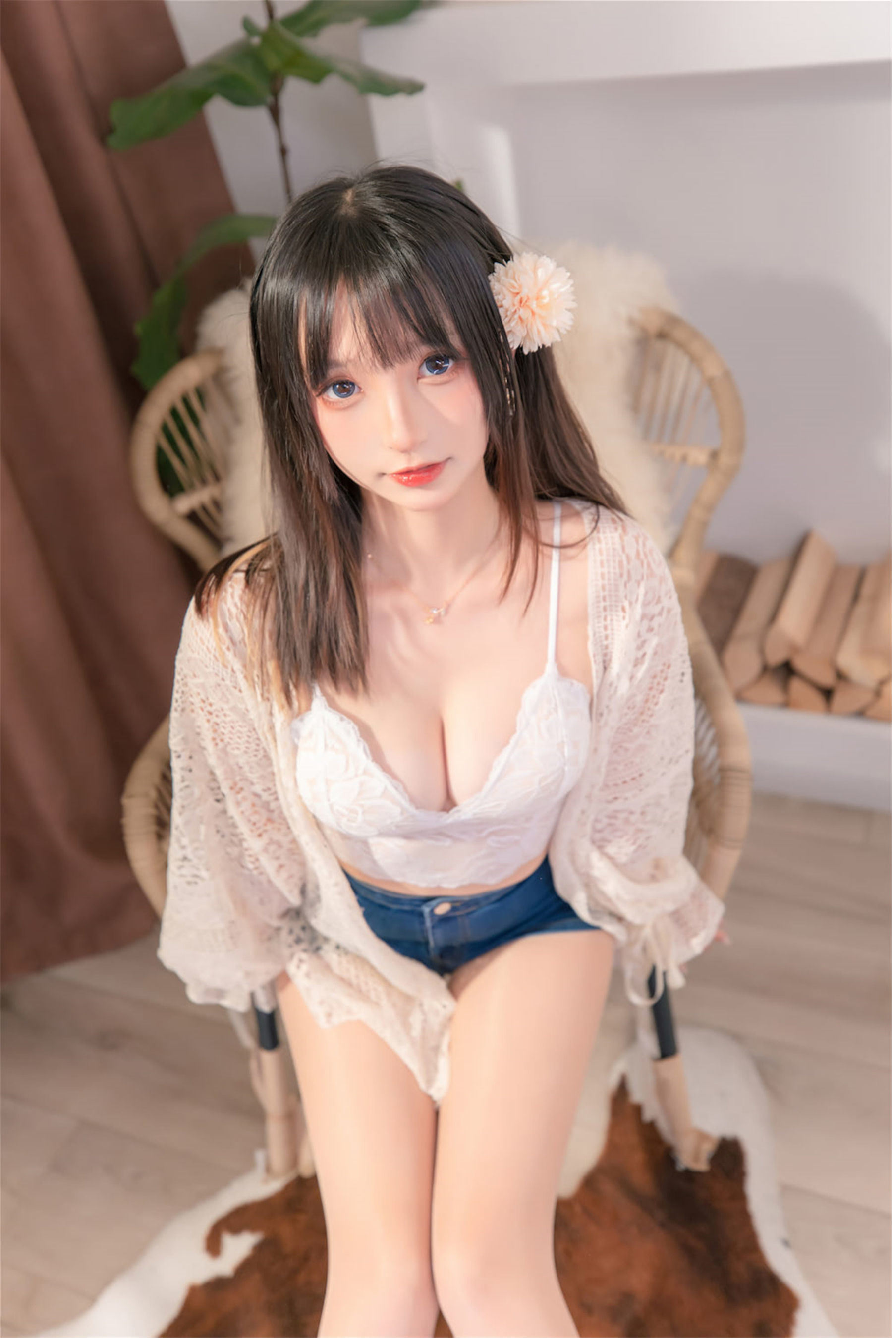 Internet Celebrity Coser Photobook]  belle ta Kagura Ban Mafuyu's Cowboy Craze
