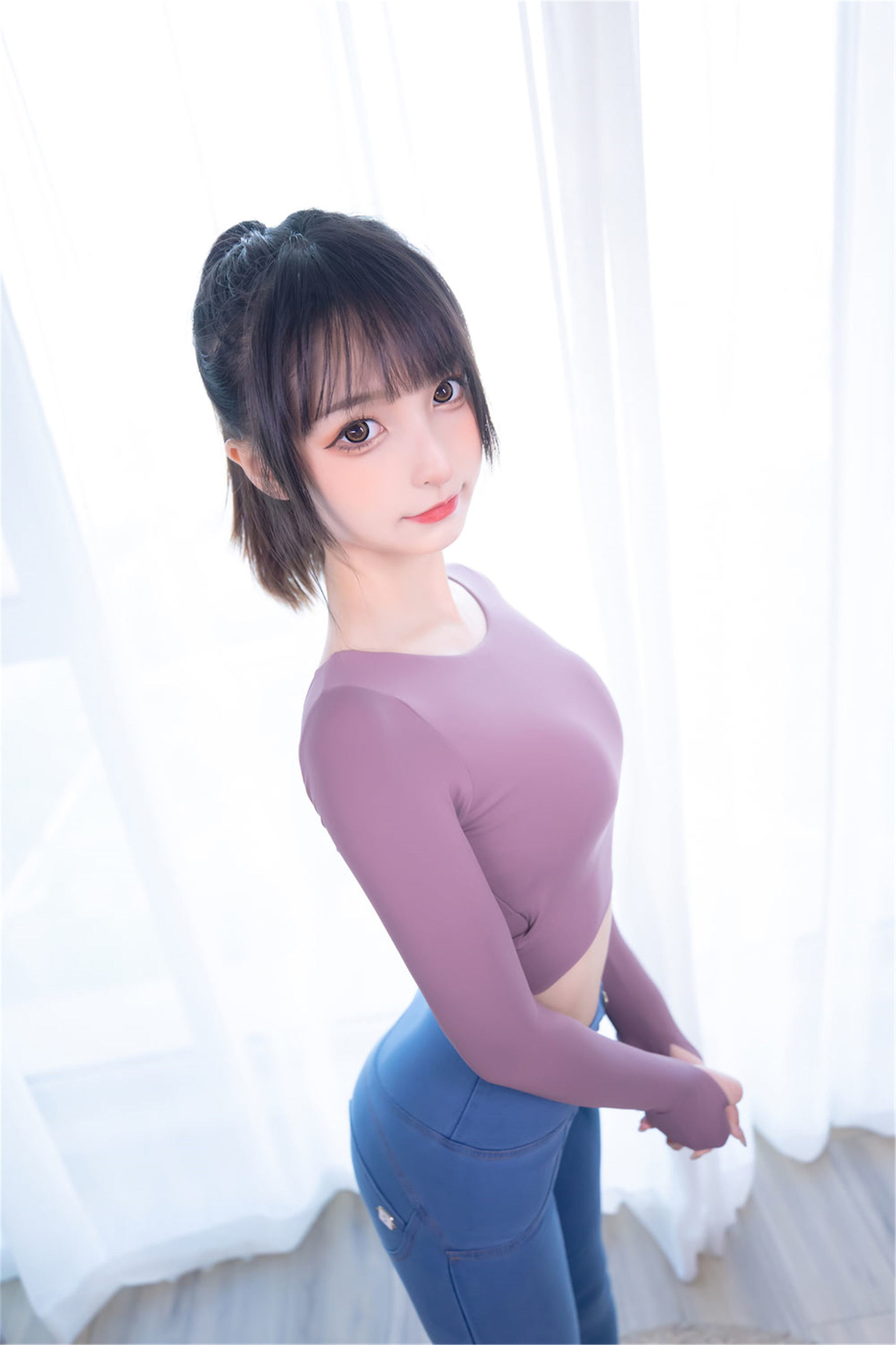 Internet Celebrity Coser Photobook]  belle ta Kagura Ban Mafuyu's Cowboy Craze