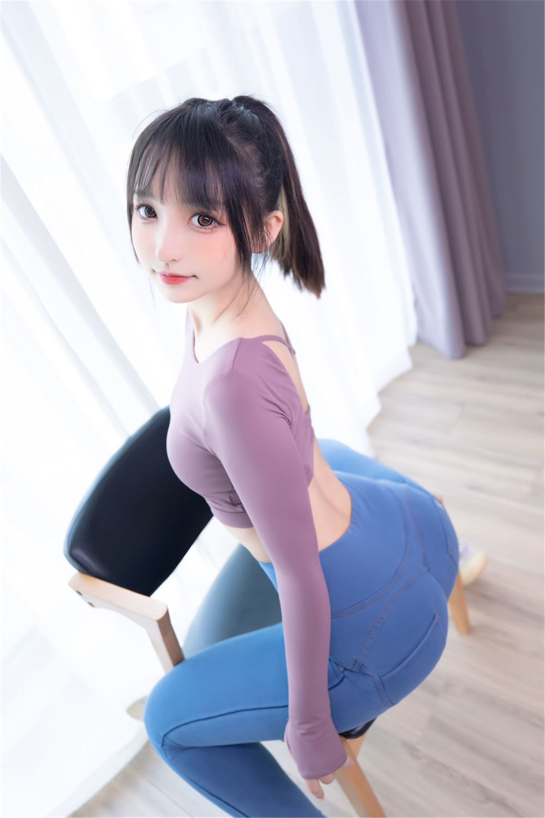 Internet Celebrity Coser Photobook]  belle ta Kagura Ban Mafuyu's Cowboy Craze