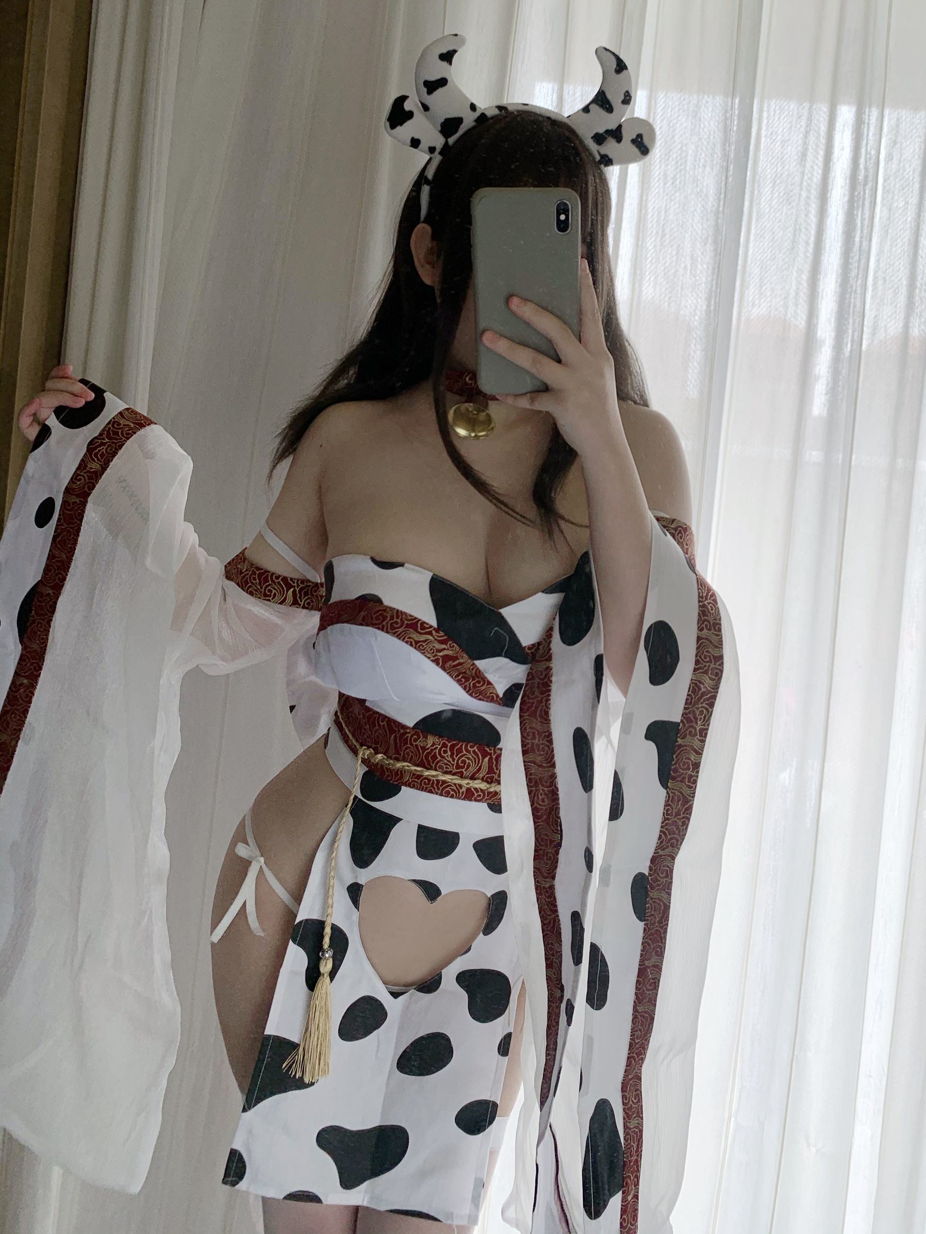 Ảnh chụp Coser nổi tiếng] Mật đào thiếu nữ là Yi Jiang - Niu Niu và áo kimono