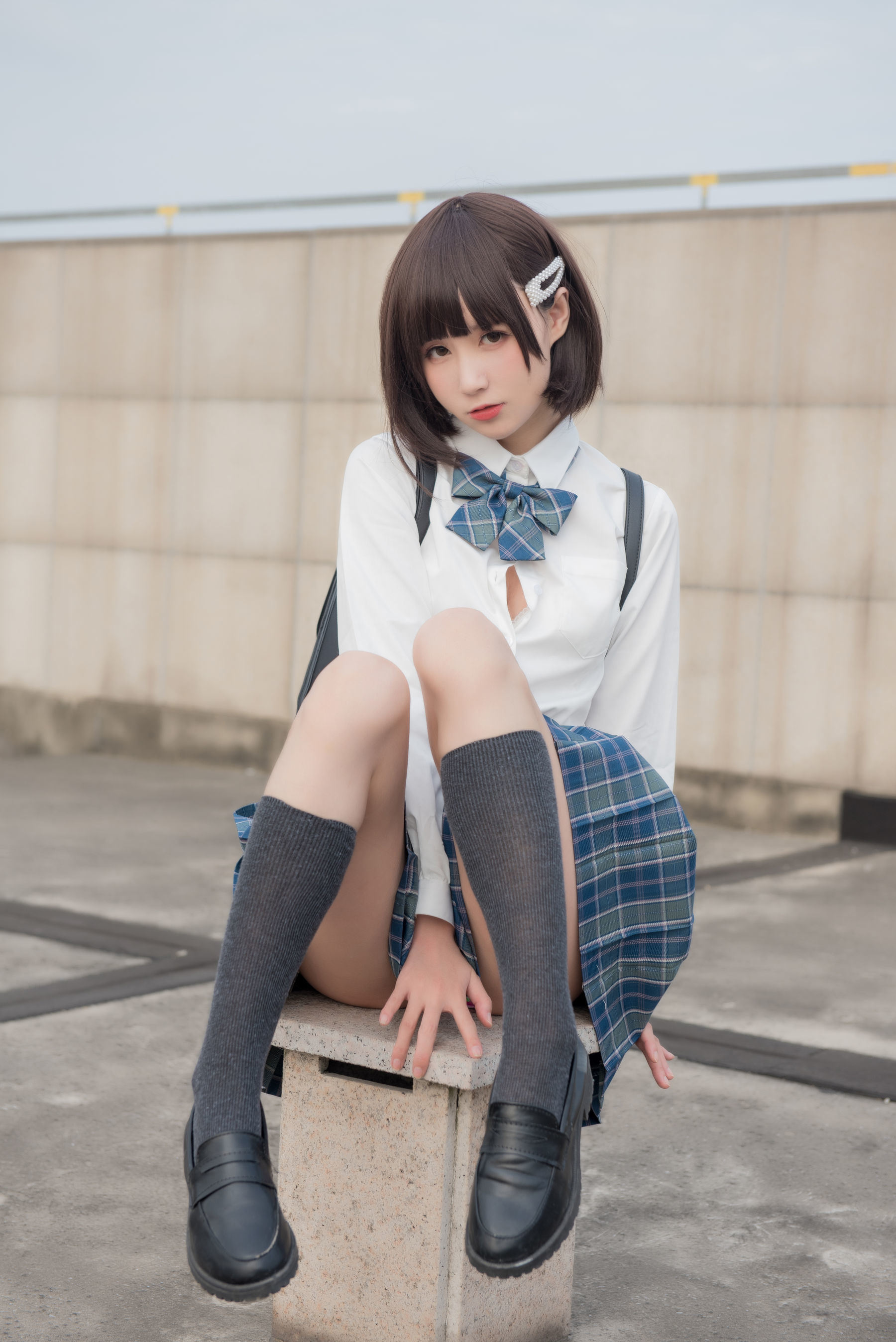 Internet Celebrity Cosplayer Photobook] Saionji Nangge - Girl's Skirt