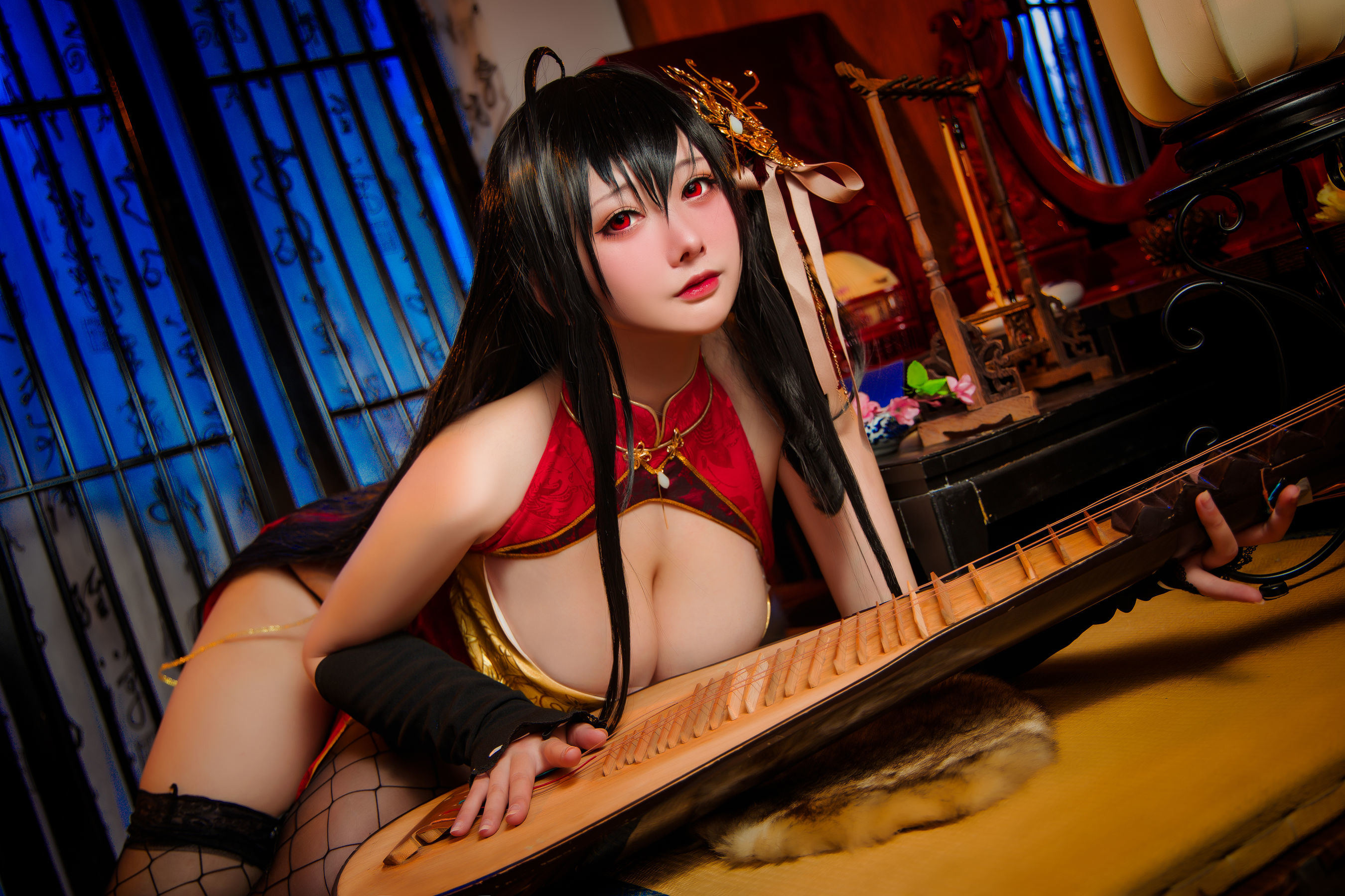 ネット有名人コスプレイヤー写真] 高顔値コスプレイヤーネンネン_D - 大鳳旗袍