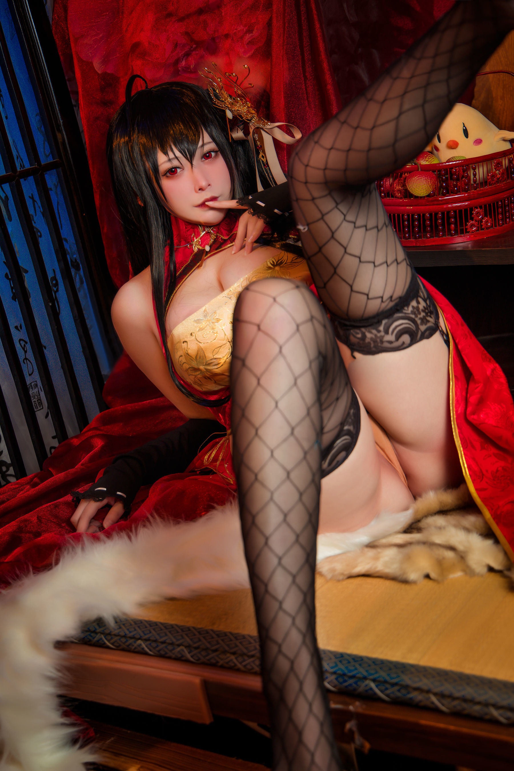 ネット有名人コスプレイヤー写真] 高顔値コスプレイヤーネンネン_D - 大鳳旗袍