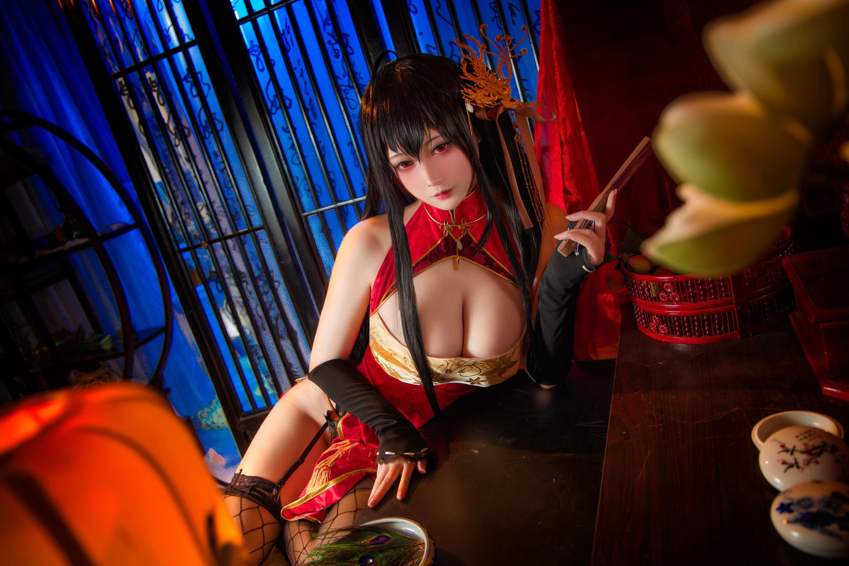 Internet Celebrity Cosplayer Photobook] High-value Cosplayer Niannian_D - Taihou Qipao